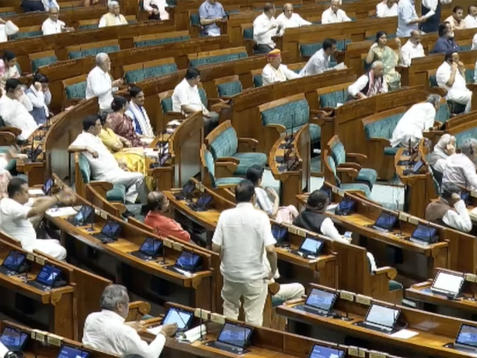Visual from Lok Sabha (File Photo/Sansad TV)