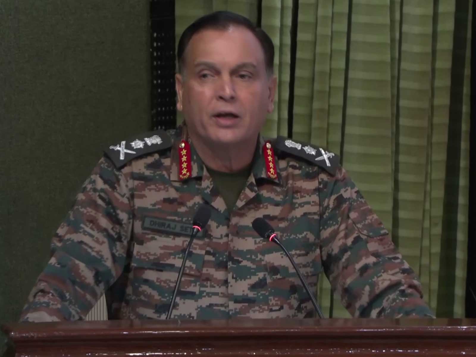 Chief of Army Staff General Dhiraj Seth (Photo/ANI)