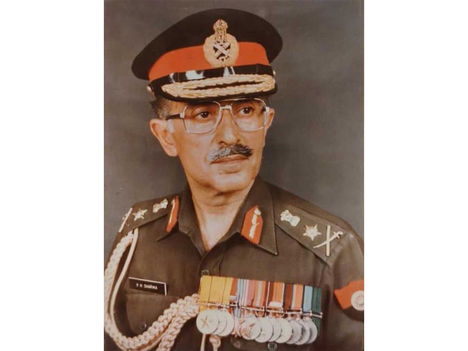 Former Army Chief General Vishwa Nath Sharma (Photo/X/@rajnathsingh)