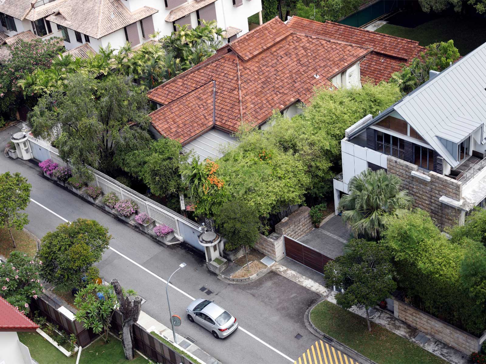 A view of former Prime Minister Lee Kuan Yew's Oxley Road residence in Singapore (File Photo/Reuters)