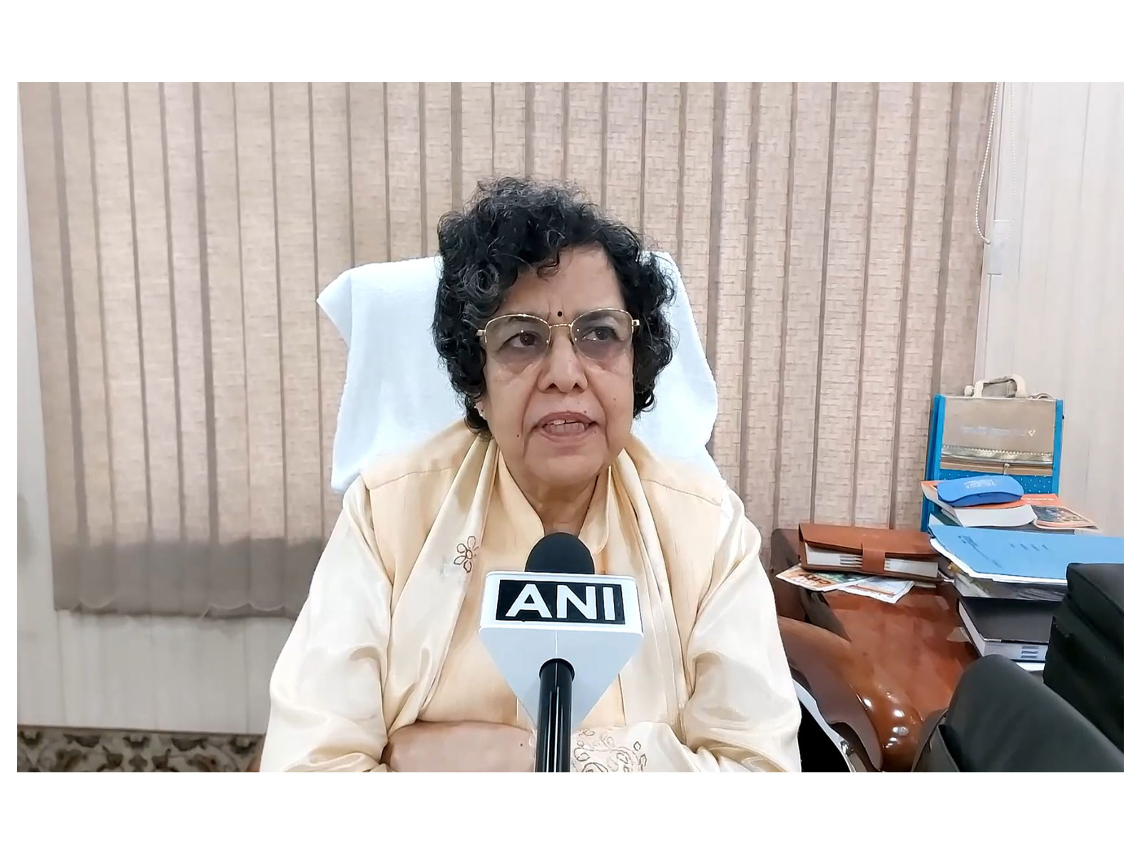 Vice Chancellor of Gurukul Kangri University, Pratibha Mehta Luthra (Photo/ANI) Vice Chancellor of Gurukul Kangri University, Pratibha Mehta Luthra (Photo/ANI)