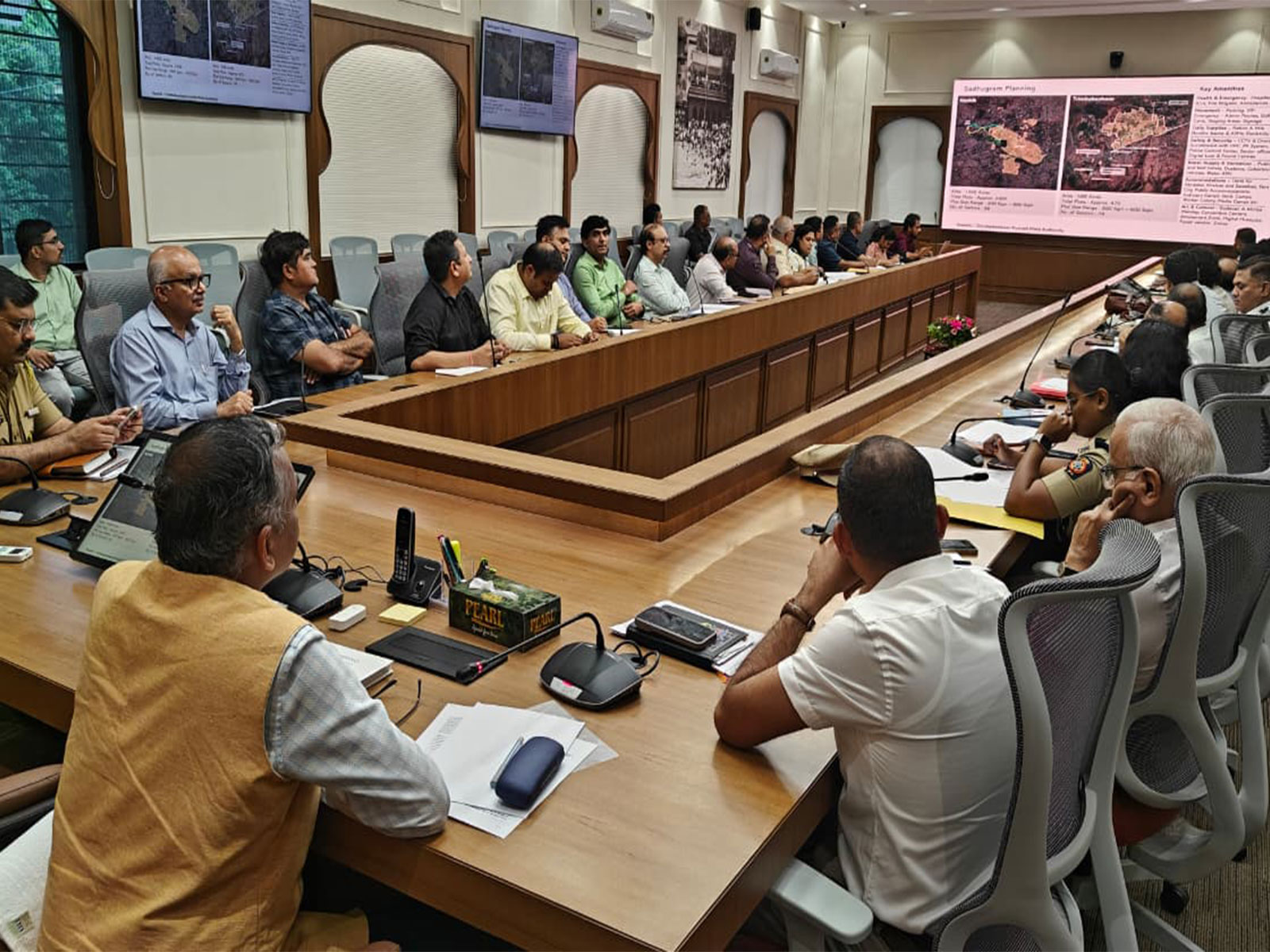 Technical Advisory Committee (TAC) conducts field assessment of Key Kumbh Sites (Photo/NTKMA)