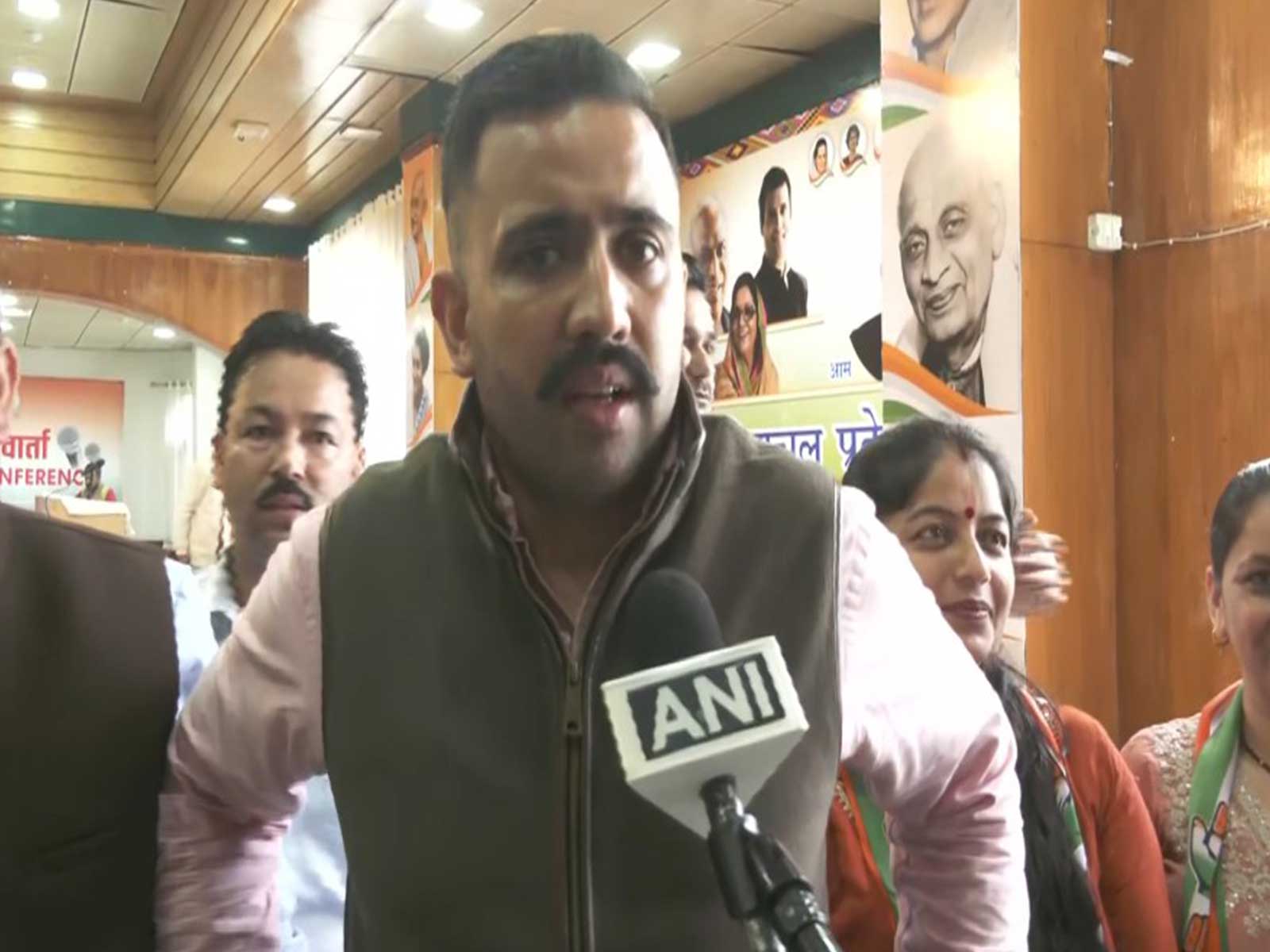 Himachal Pradesh PWD Minister Vikramaditya Singh (Photo/ANI)