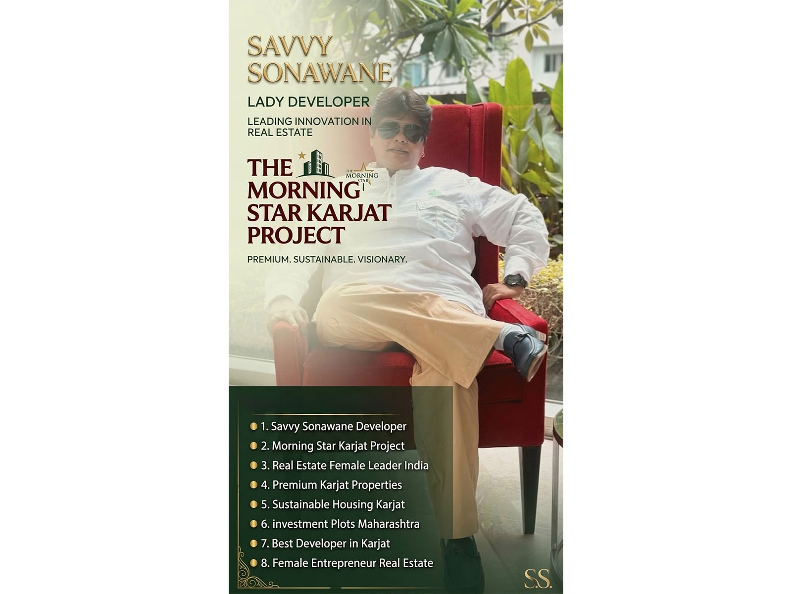 Savvy Lady Developer : Redefining Luxury Living with Mahadev Realty’s ‘The Morning Star’ in Karjat