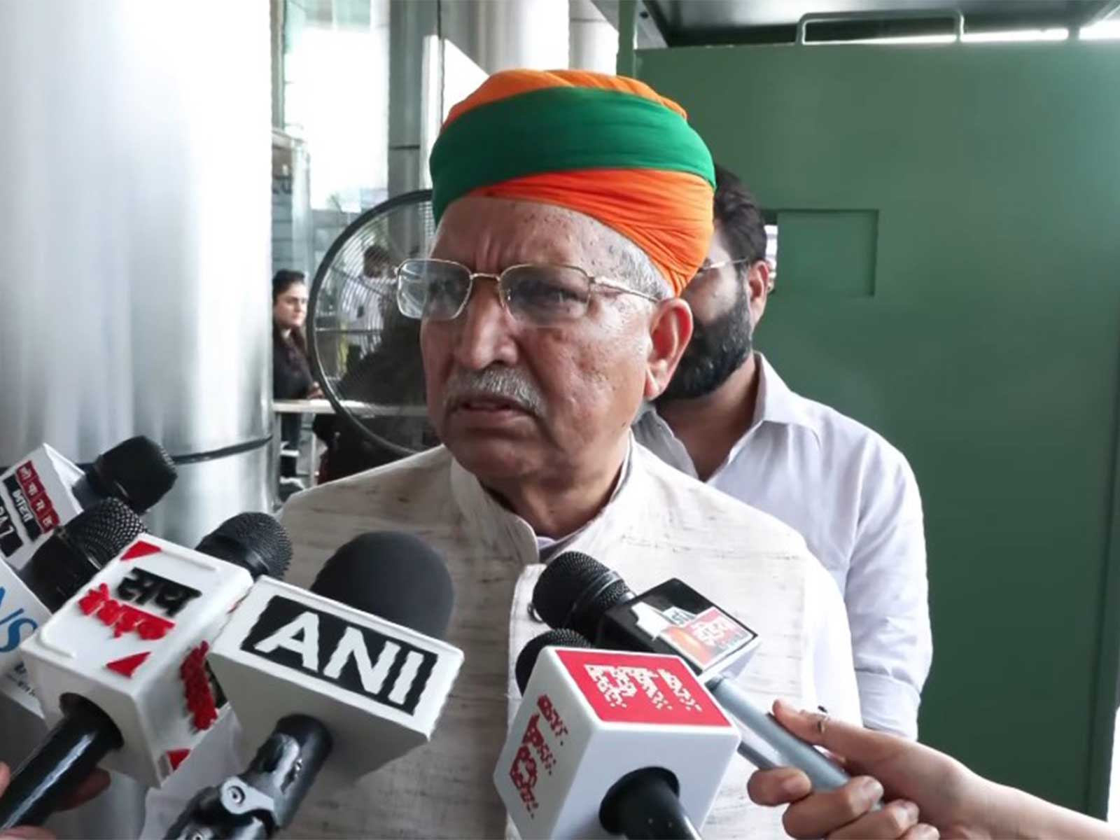 Union Law Minister Arjun Ram Meghwal (Photo/ANI)