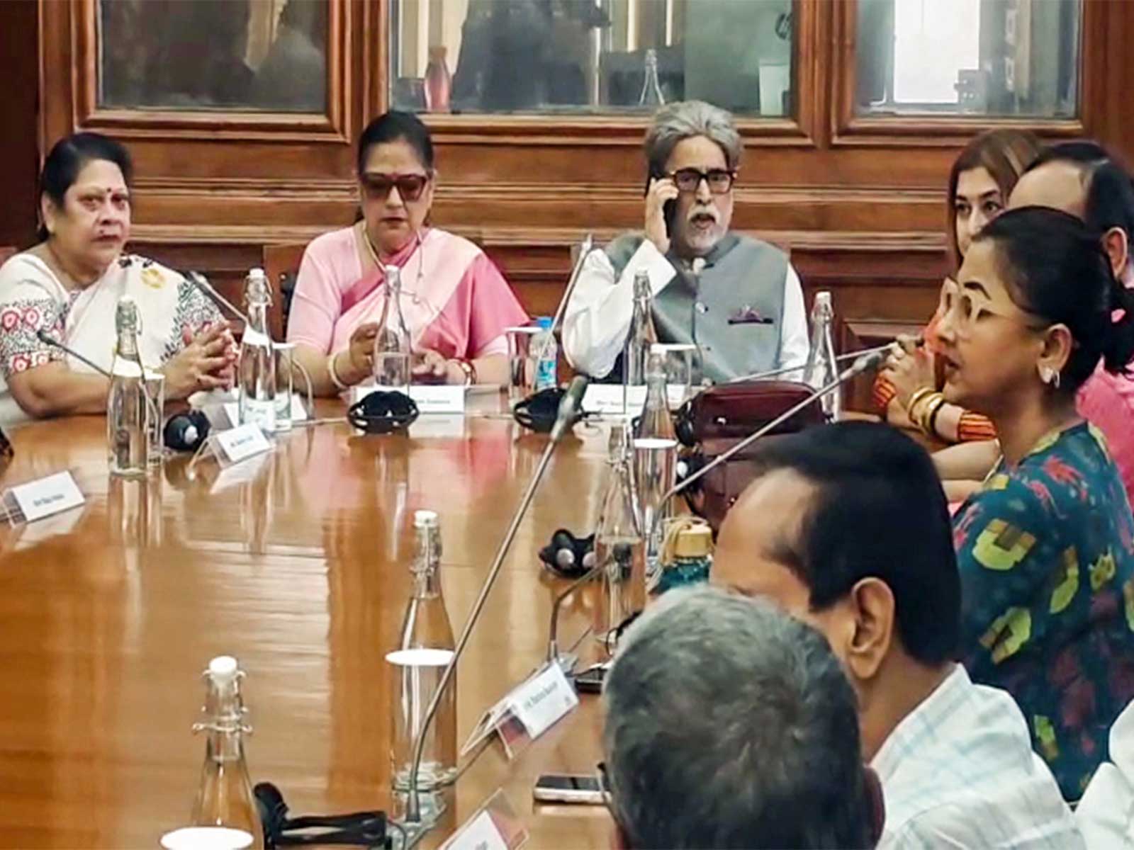 Visuals of NCPI members during a meeting FilePhoto/ANI) Visuals of NCPI members during a meeting FilePhoto/ANI)