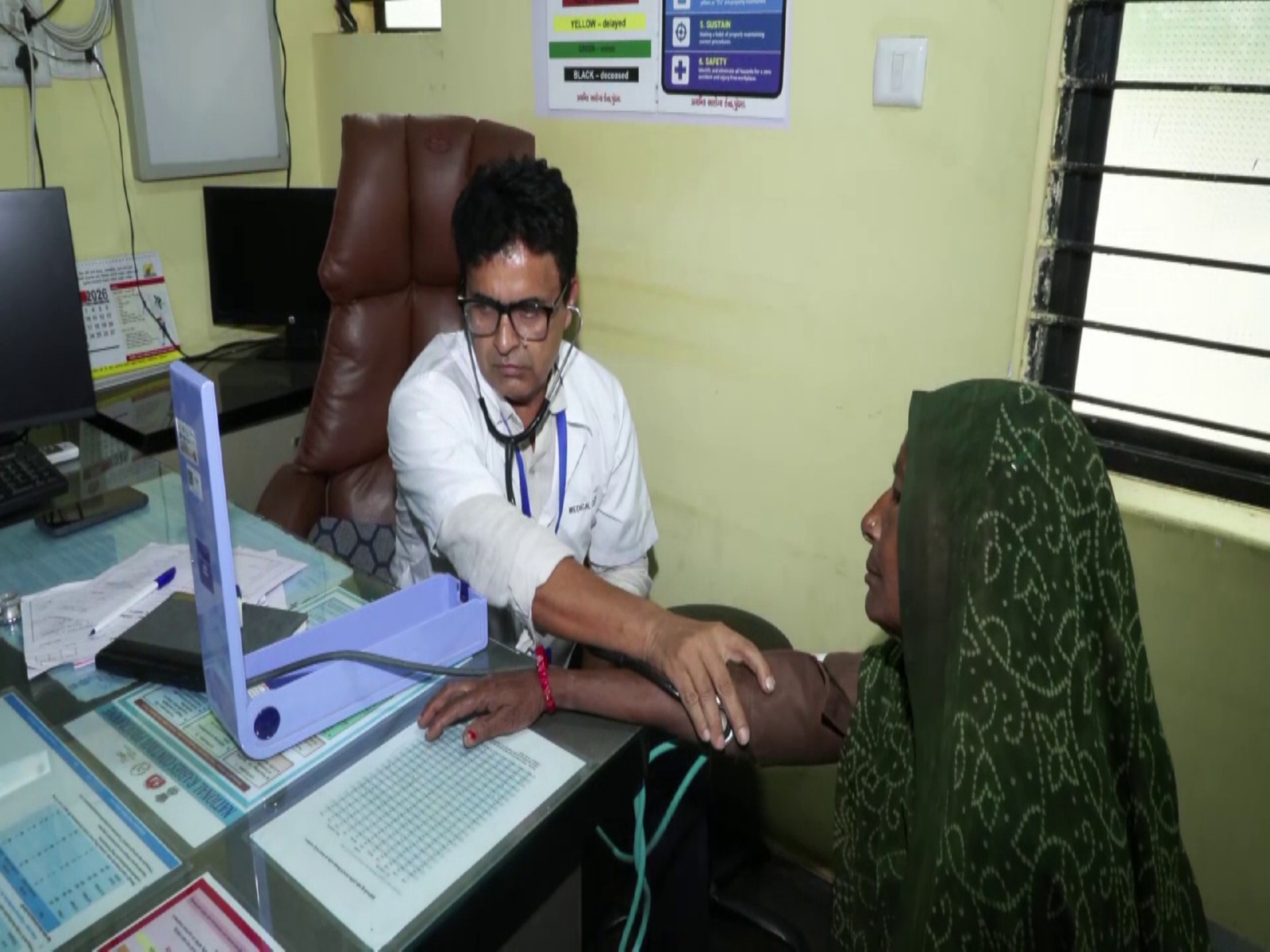 PHC in Gandhinagar strengthening rural healthcare (Photo/ANI)