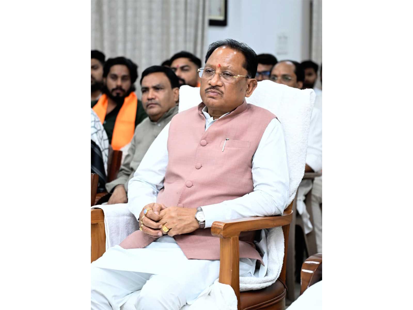Chhattisgarh Chief Minister Vishnu Deo Sai (File Photo/ANI) Chhattisgarh Chief Minister Vishnu Deo Sai (File Photo/ANI)
