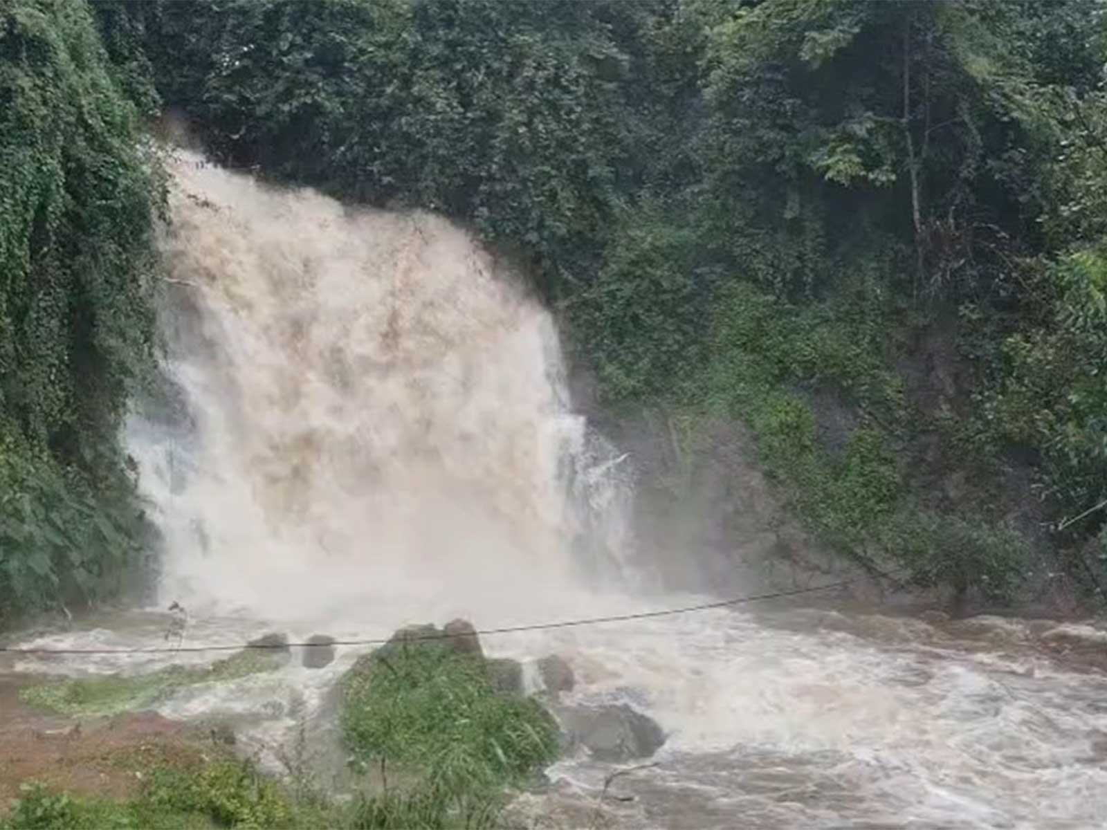 Heavy rainfall wreaks havoc in Idukki (Photo/ANI)