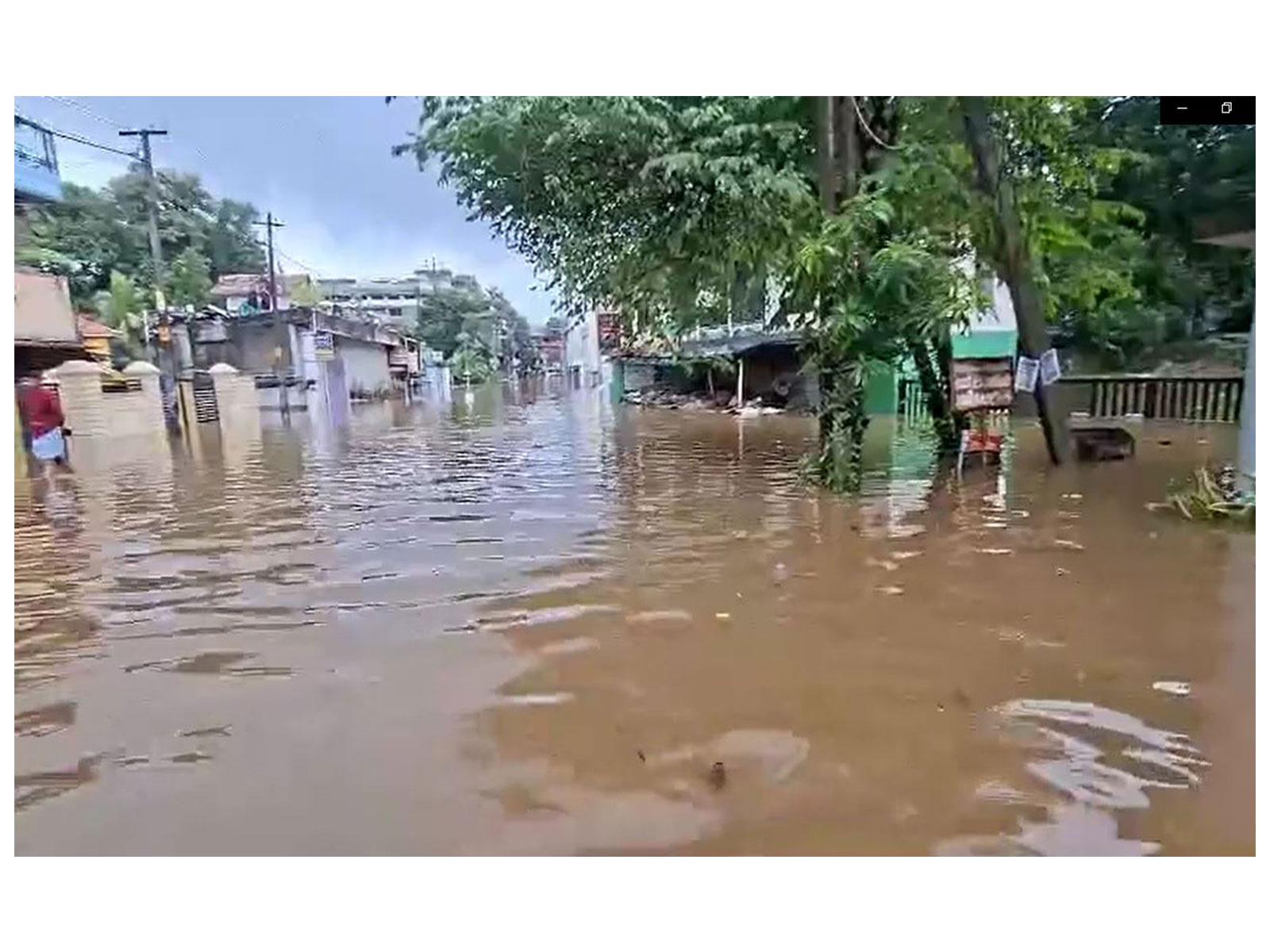 Flash floods in Keralam's Pathanamthitta (Photo/ANI)