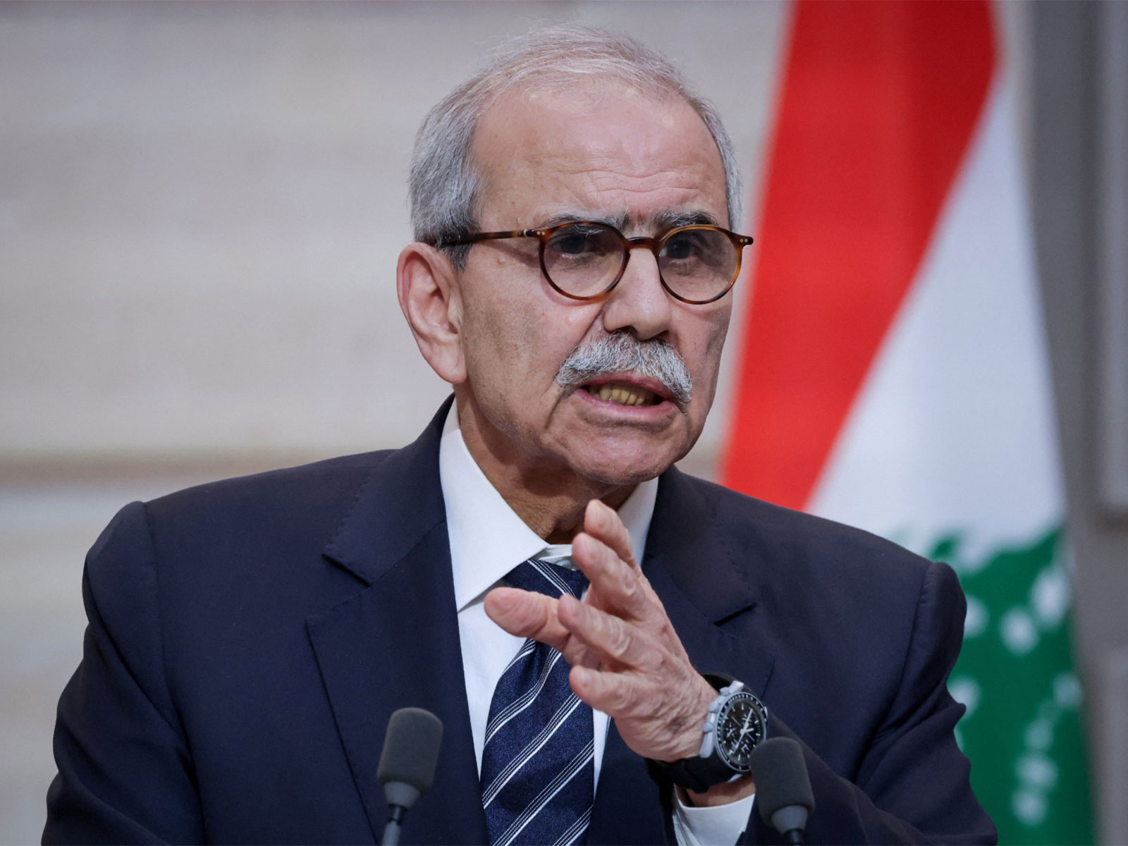 Lebanese Prime Minister Nawaf Salam (Photo/Reuters) Lebanese Prime Minister Nawaf Salam (Photo/Reuters)