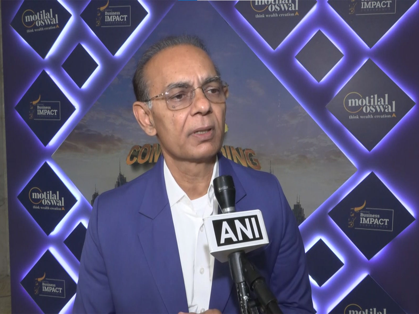 Motilal Oswal, Group MD & CEO, Motilal Oswal Financial Services Ltd (Photo/ANI) Motilal Oswal, Group MD & CEO, Motilal Oswal Financial Services Ltd (Photo/ANI)