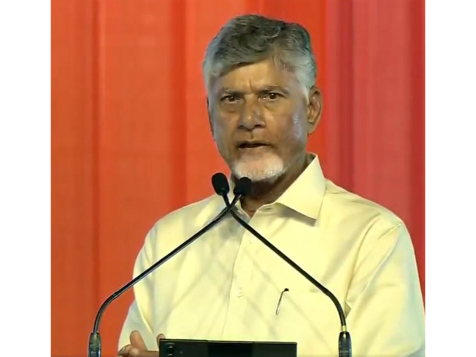 Andhra Pradesh Chief Minister N Chandrababu Naidu (Photo/ANI) Andhra Pradesh Chief Minister N Chandrababu Naidu (Photo/ANI)