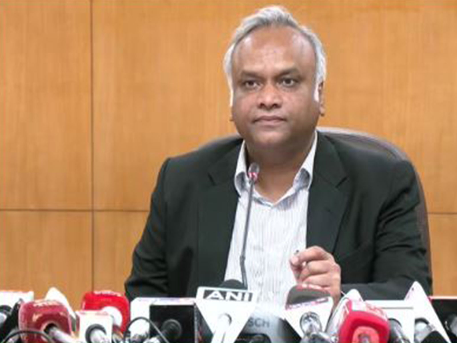 Karnataka minister Priyank Kharge addressing a press conference in Bengaluru on Augst 1, 2026 (Photo/ANI)