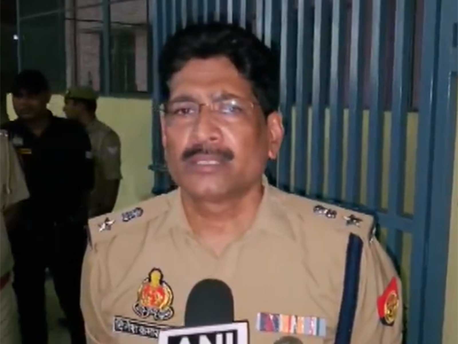 SSP Dinesh Kumar Singh detailing the incident (Photo/ANI)