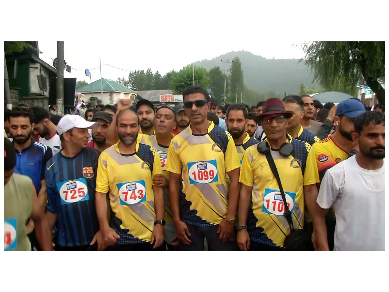 Congress Organise ‘Chhatron Ki Goonj Marathon (Photo/ANI) Congress Organise ‘Chhatron Ki Goonj Marathon (Photo/ANI)