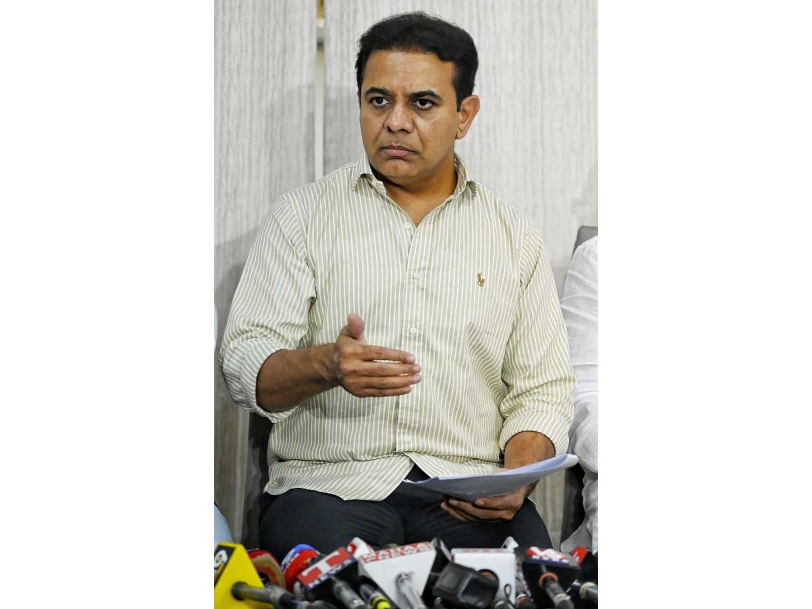 BRS Working President KT Rama Rao (File Photo/ANI)
