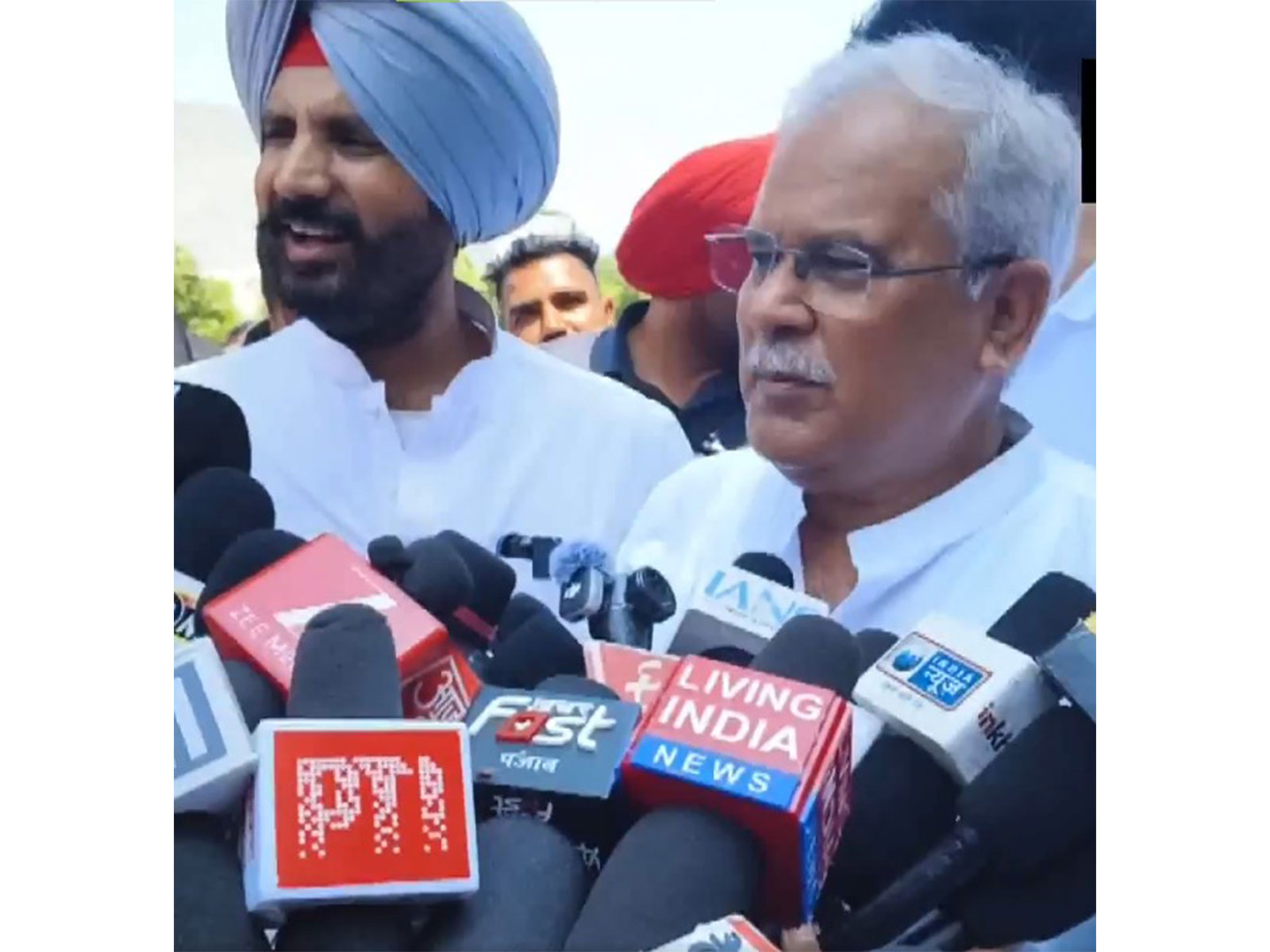 AICC General Secretary In-Charge of the state Bhupesh Baghel (Photo/ANI)