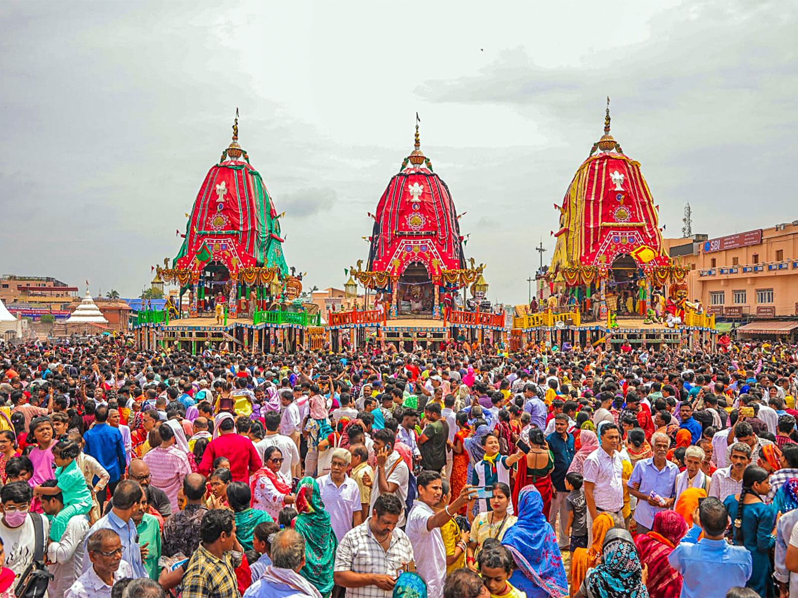 Visual of Puri Rath Yatra (Photo/ANI) Visual of Puri Rath Yatra (Photo/ANI)