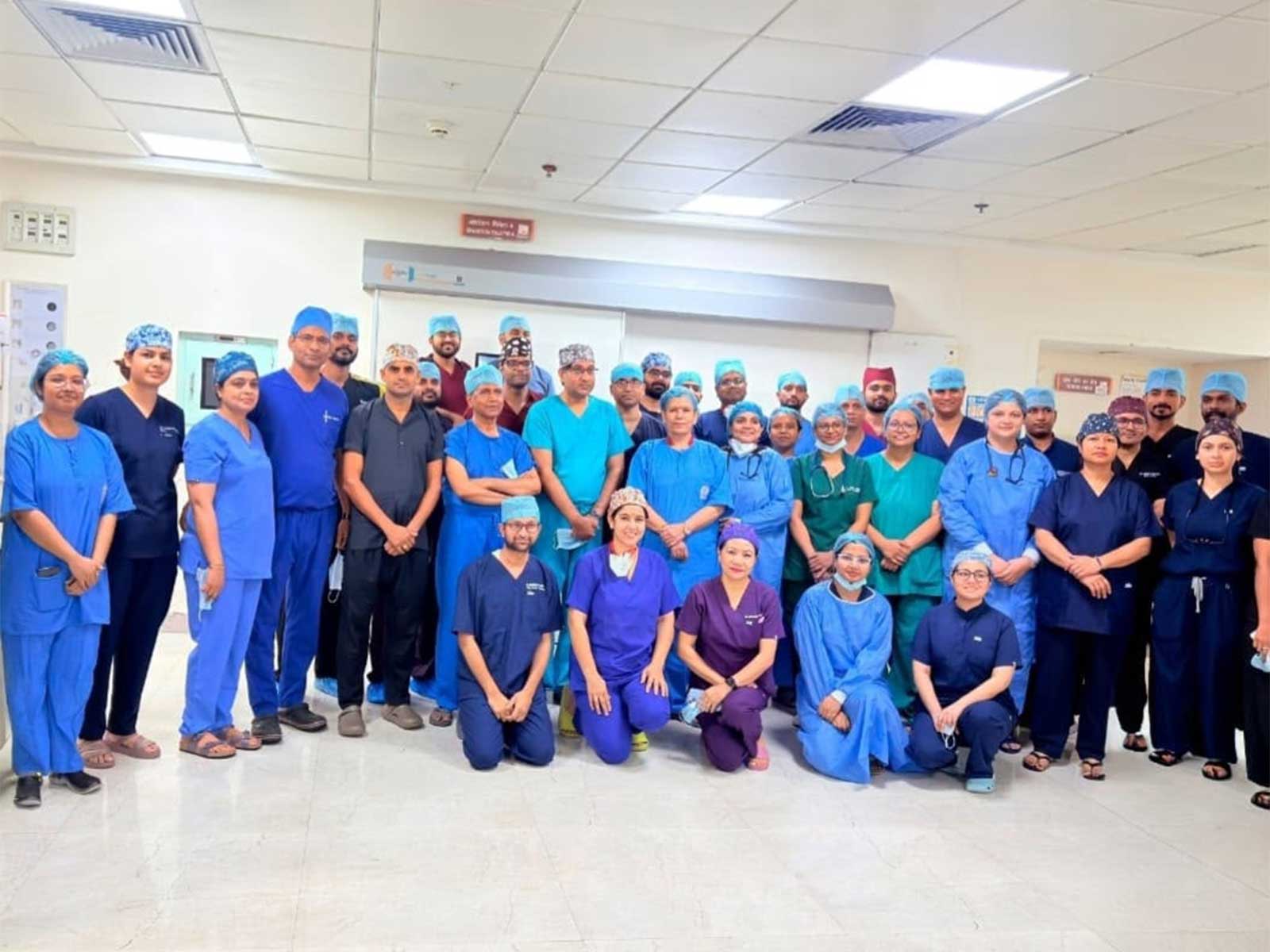 VMMC & Safdarjung hospital performs world’s first robotic systemic AV valve replacement (Photo/ANI)