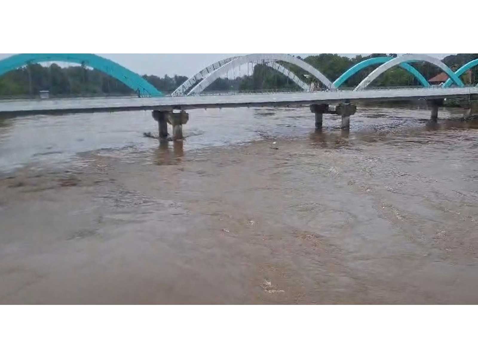 Heavy rain in Pathanamthitta district (Photo/ANI)
