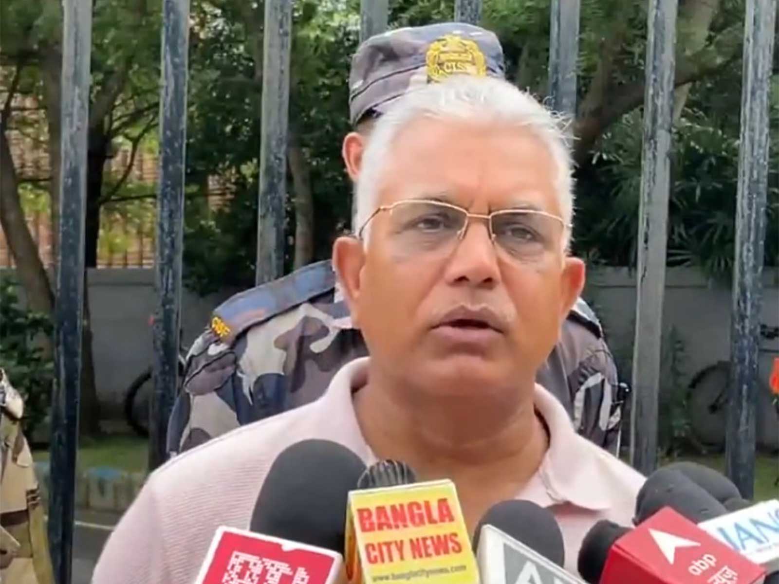 BJP leader Dilip Ghosh (Photo/ANI) BJP leader Dilip Ghosh (Photo/ANI)