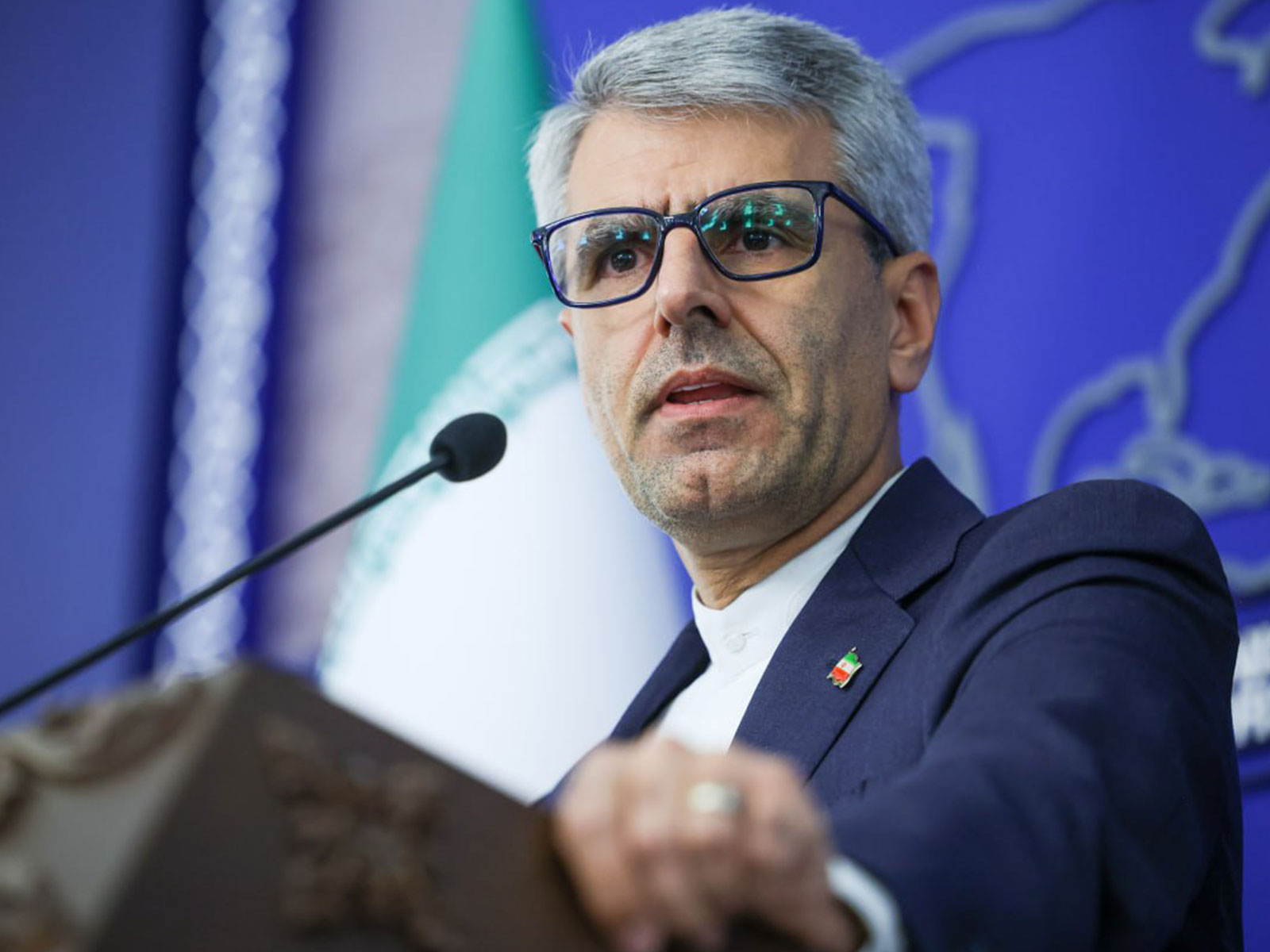 Iranian Foreign Ministry spokesperson Esmaeil Baghaei (Photo/X@IRIMFA_EN)