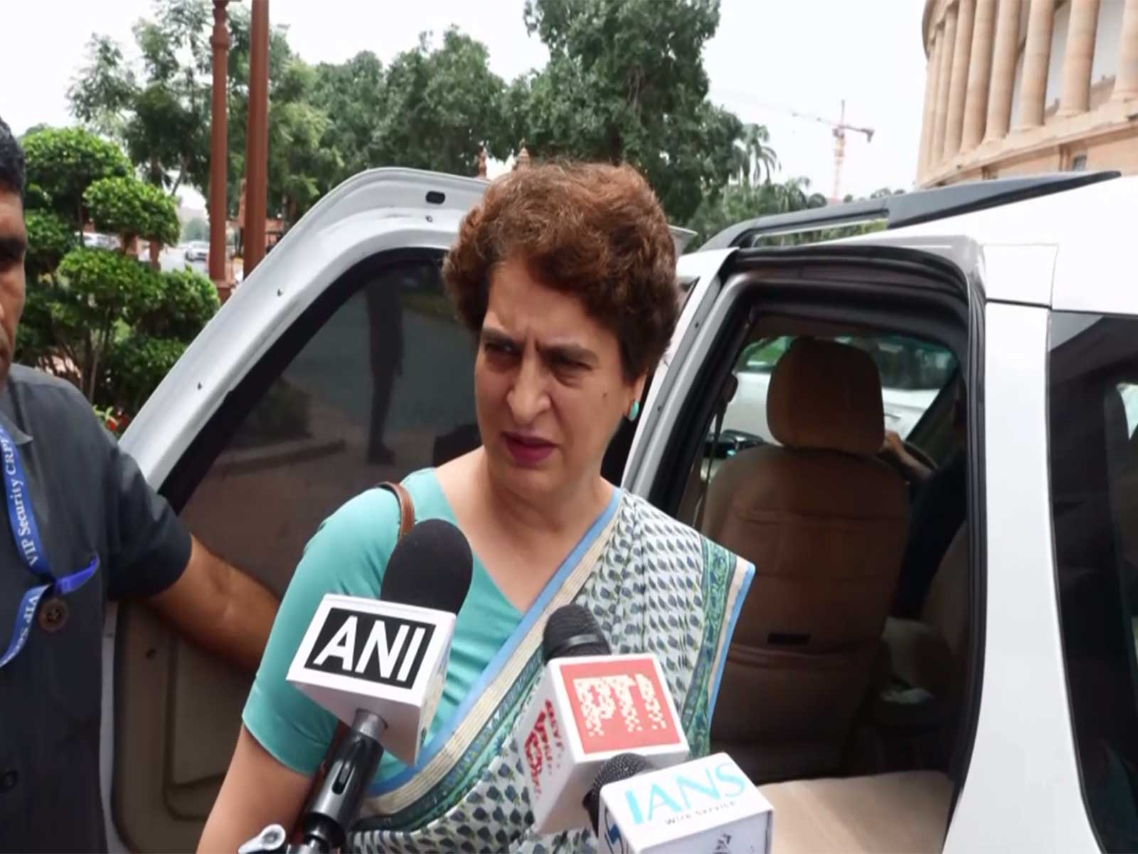 Congress MP Priyanka Gandhi (Photo/ANI) Congress MP Priyanka Gandhi (Photo/ANI)