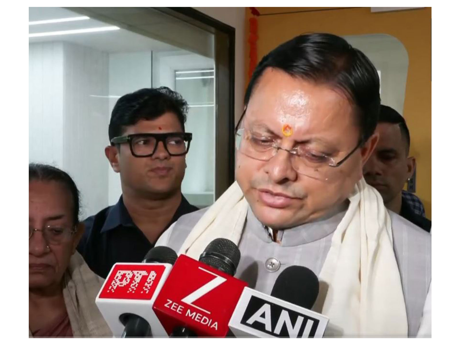 Uttarakhand chief minister Pushkar Singh Dhami (Photo/ANI)