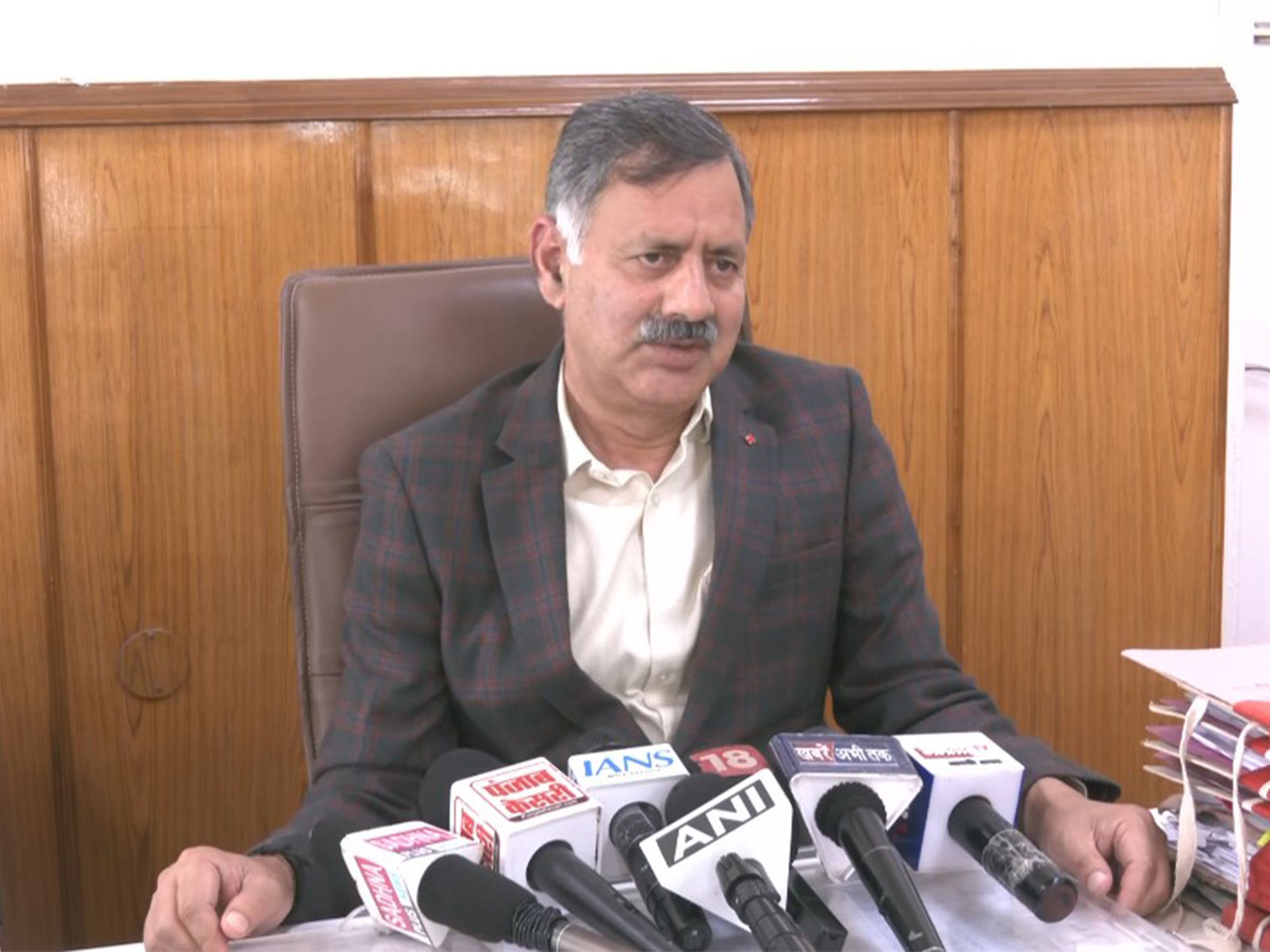  Technical Education Minister of Himachal Pradesh, Rajesh Dharmani  (File Photo/ANI) 