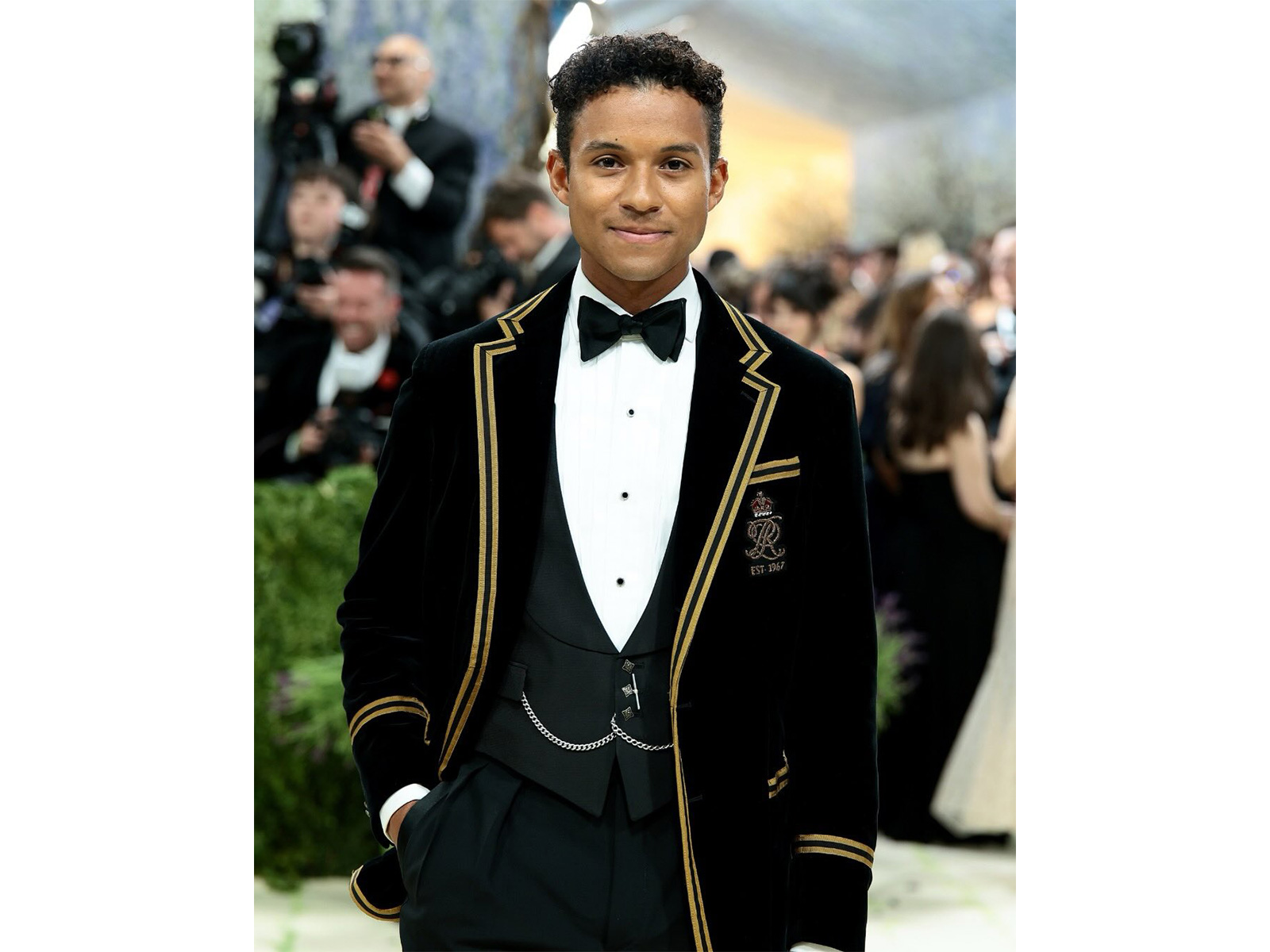 Jaafar Jackson (Photo/instagram/@ralphlauren) Jaafar Jackson (Photo/instagram/@ralphlauren)