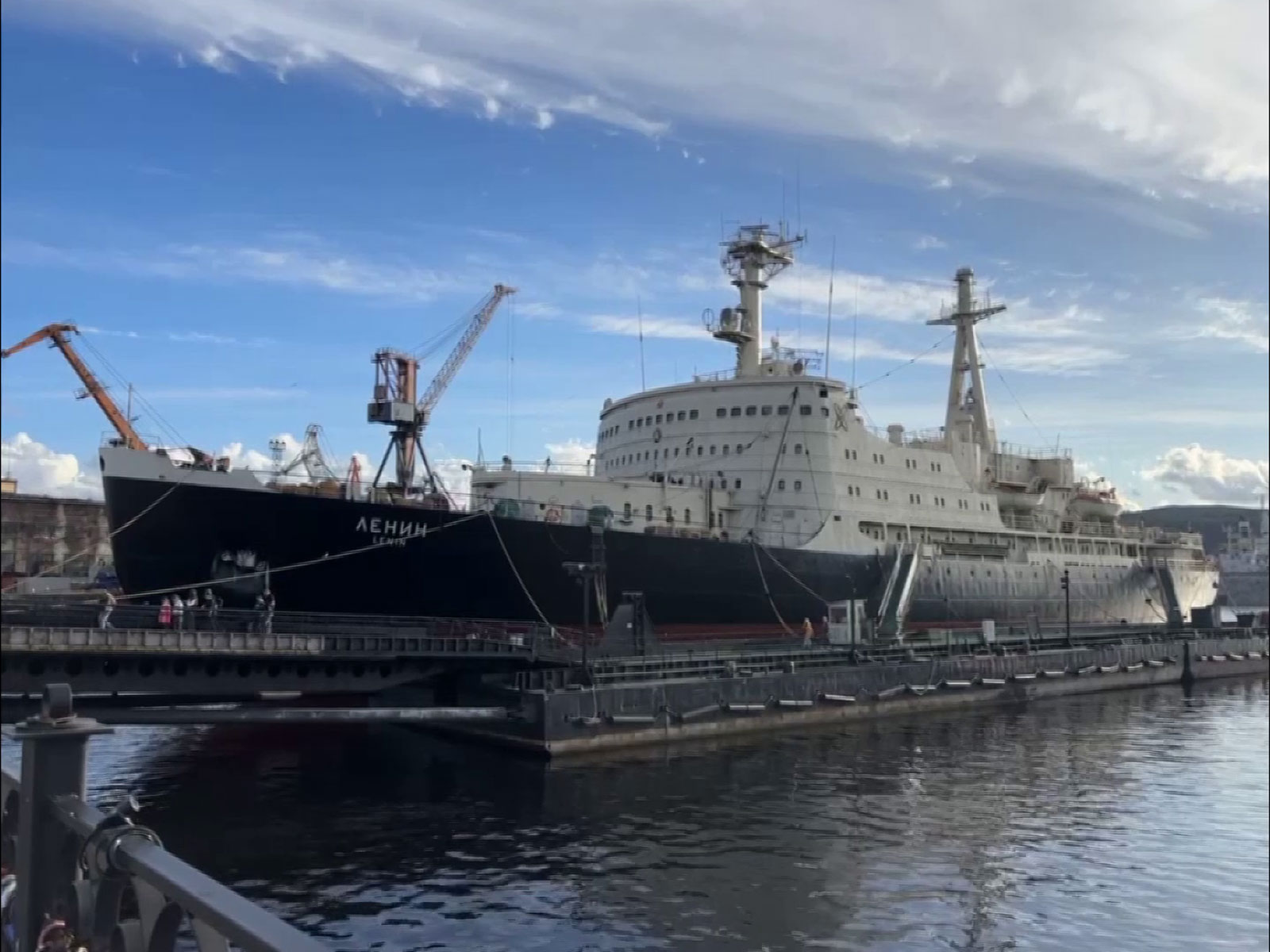 Russia's nuclear icebreaker Lenin (Photo/ANI)