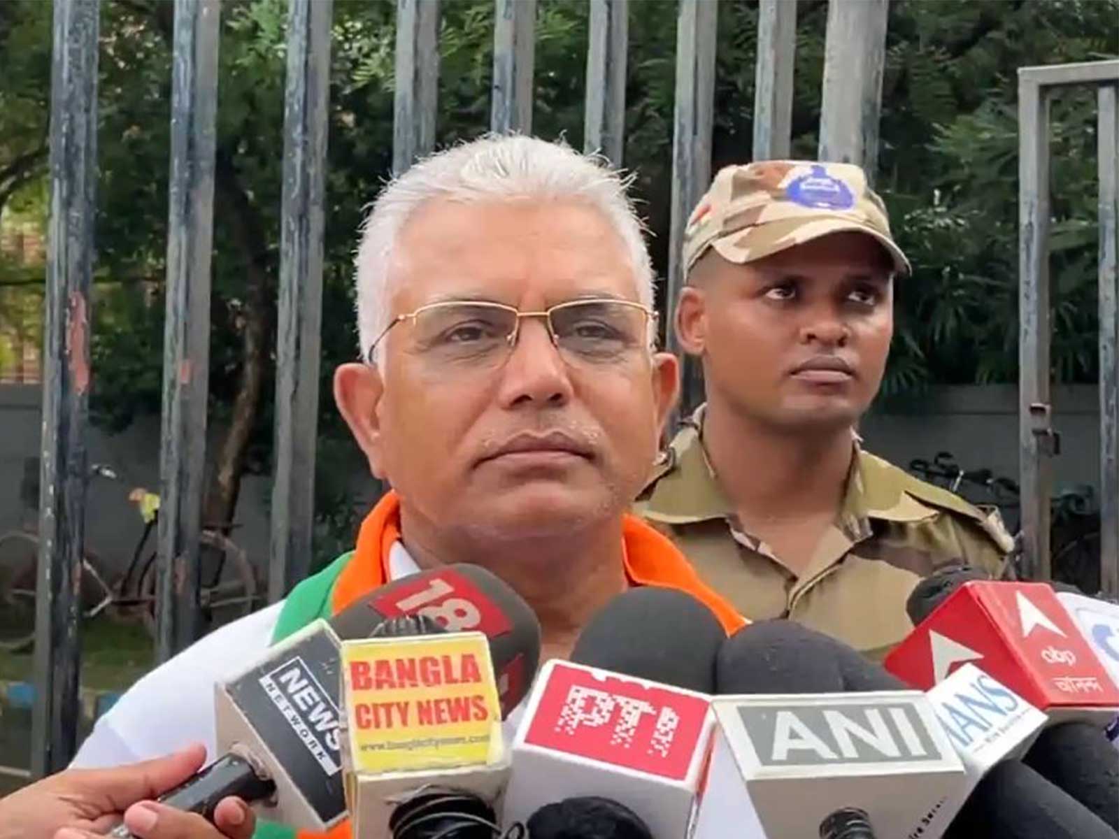 West Bengal Minister Dilip Ghosh (Photo/ANI) West Bengal Minister Dilip Ghosh (Photo/ANI)
