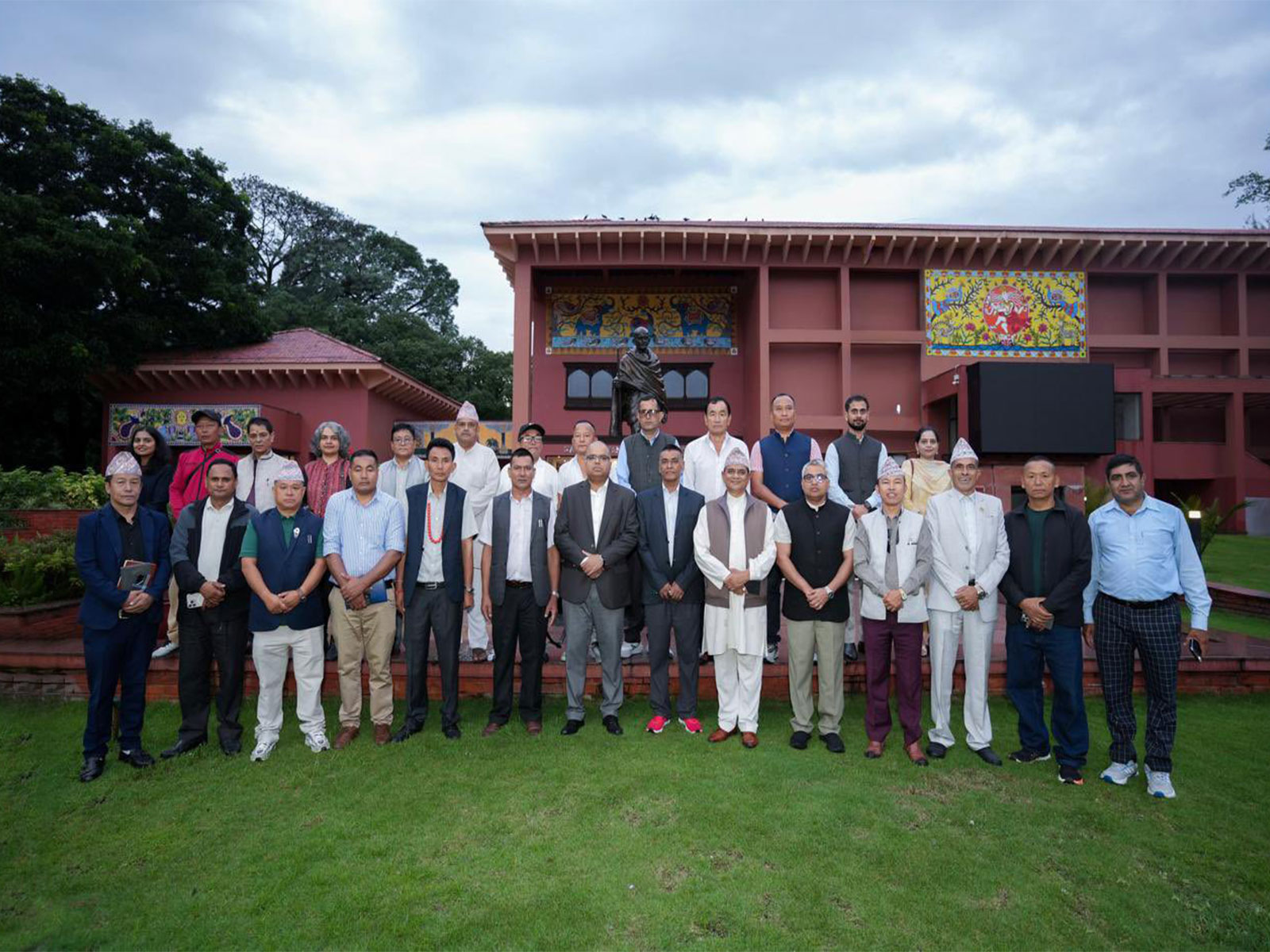 The 21-member delegation comprising Mayors, Chairpersons and Administrative Officers from various districts of Nepal departs for India (Photo/X/@IndiaInNepal) The 21-member delegation comprising Mayors, Chairpersons and Administrative Officers from various districts of Nepal departs for India (Photo/X/@IndiaInNepal)