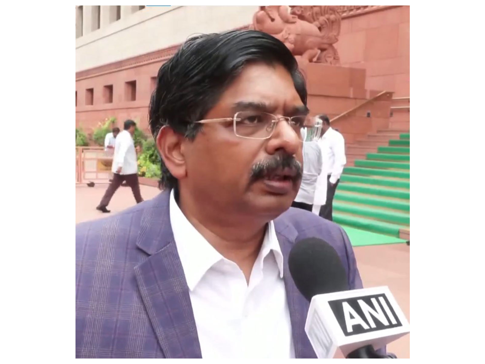 DMK MP P Wilson (Photo/ANI)