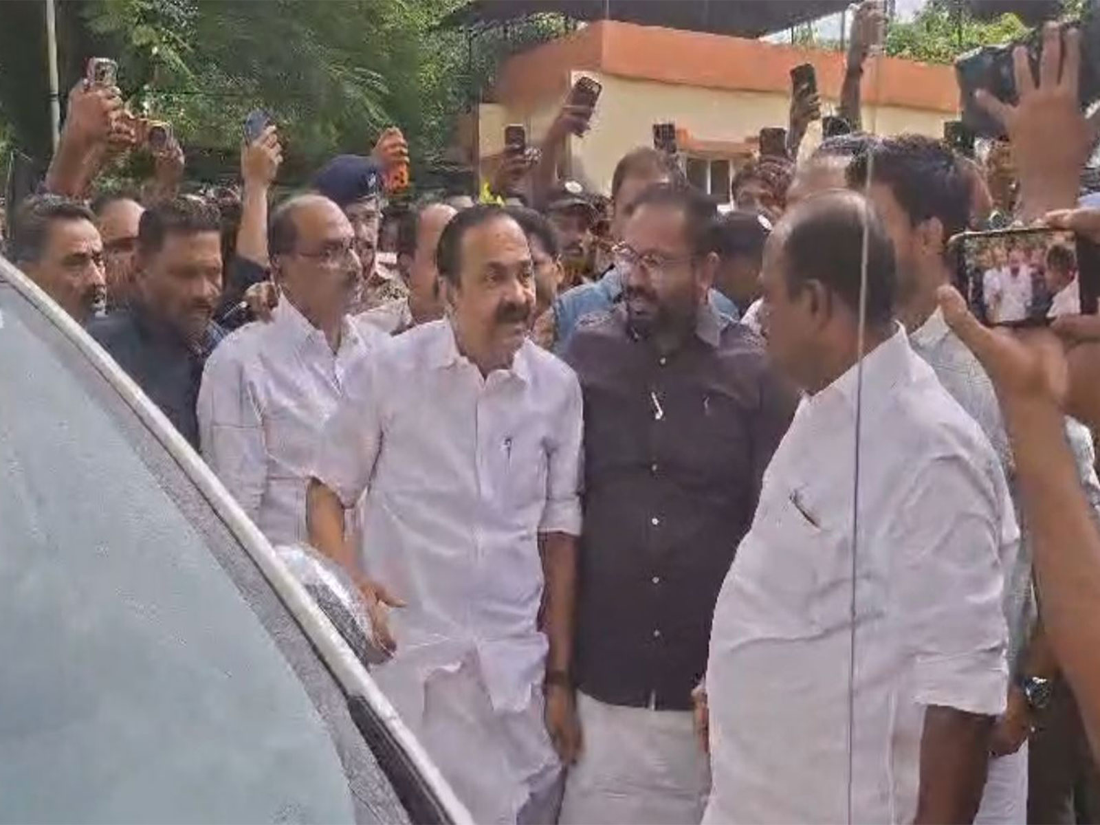 Keralam CM V. D. Satheesan in Pathanamthitta (Photo/ANI)
