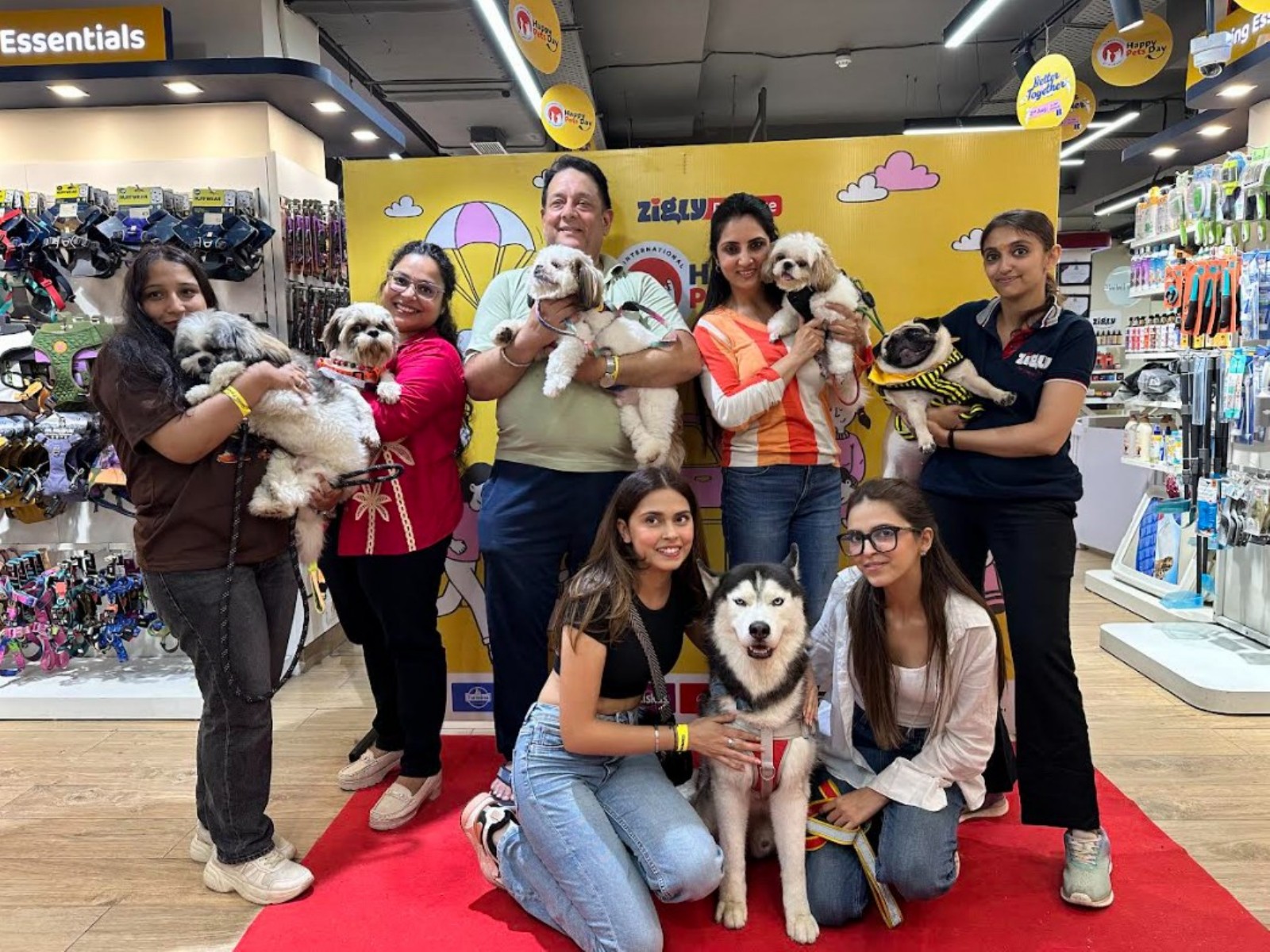 Pet parents with their furry companions at the IHPD 2026 celebrations Pet parents with their furry companions at the IHPD 2026 celebrations