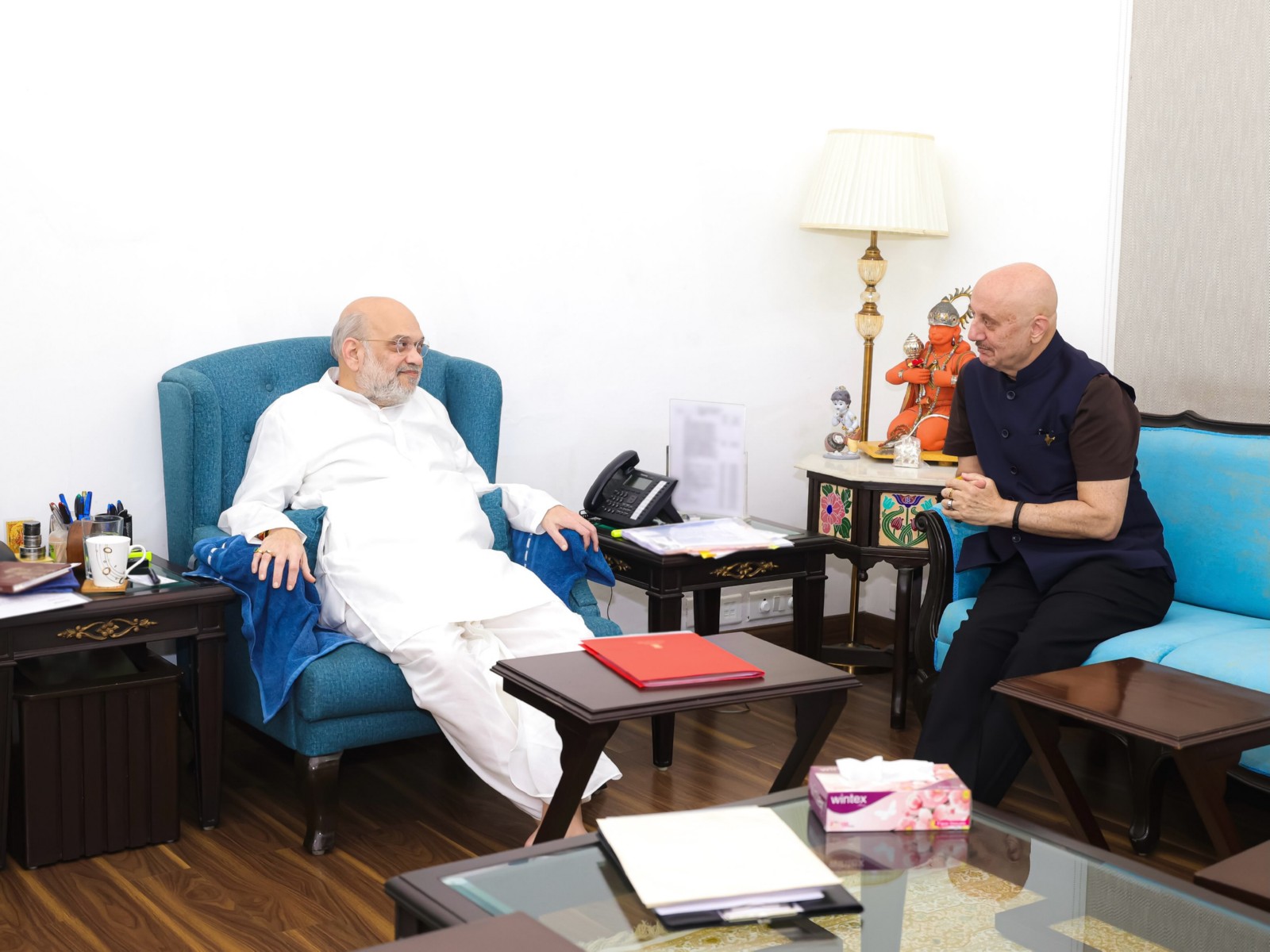 “Deeply grateful for his affection, warm hospitality…”: Anupam Kher meets Union Home Minister Amit Shah