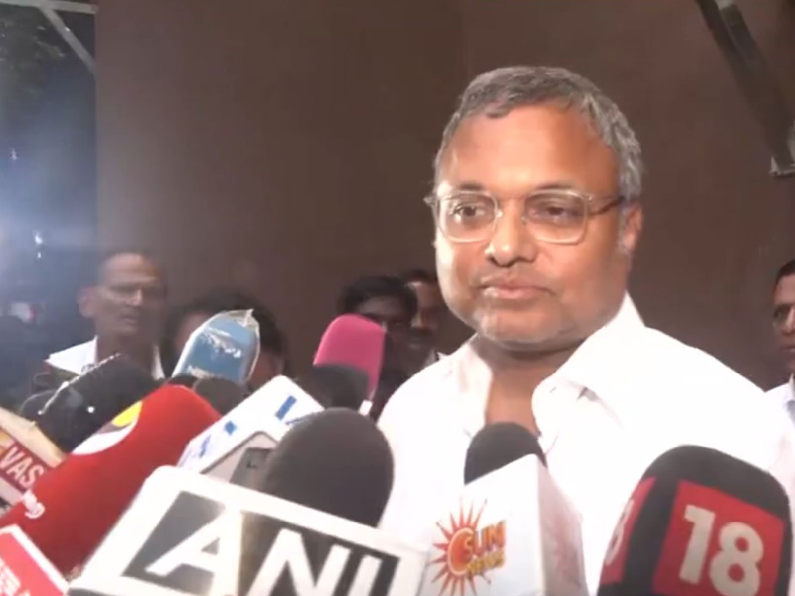 Congress MP Karti Chidambaram (Photo/ANI)