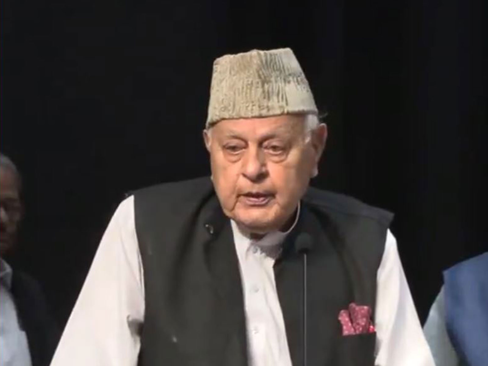 Jammu and Kashmir National Conference (JKNC) chief Farooq Abdullah (Photo/ANI)