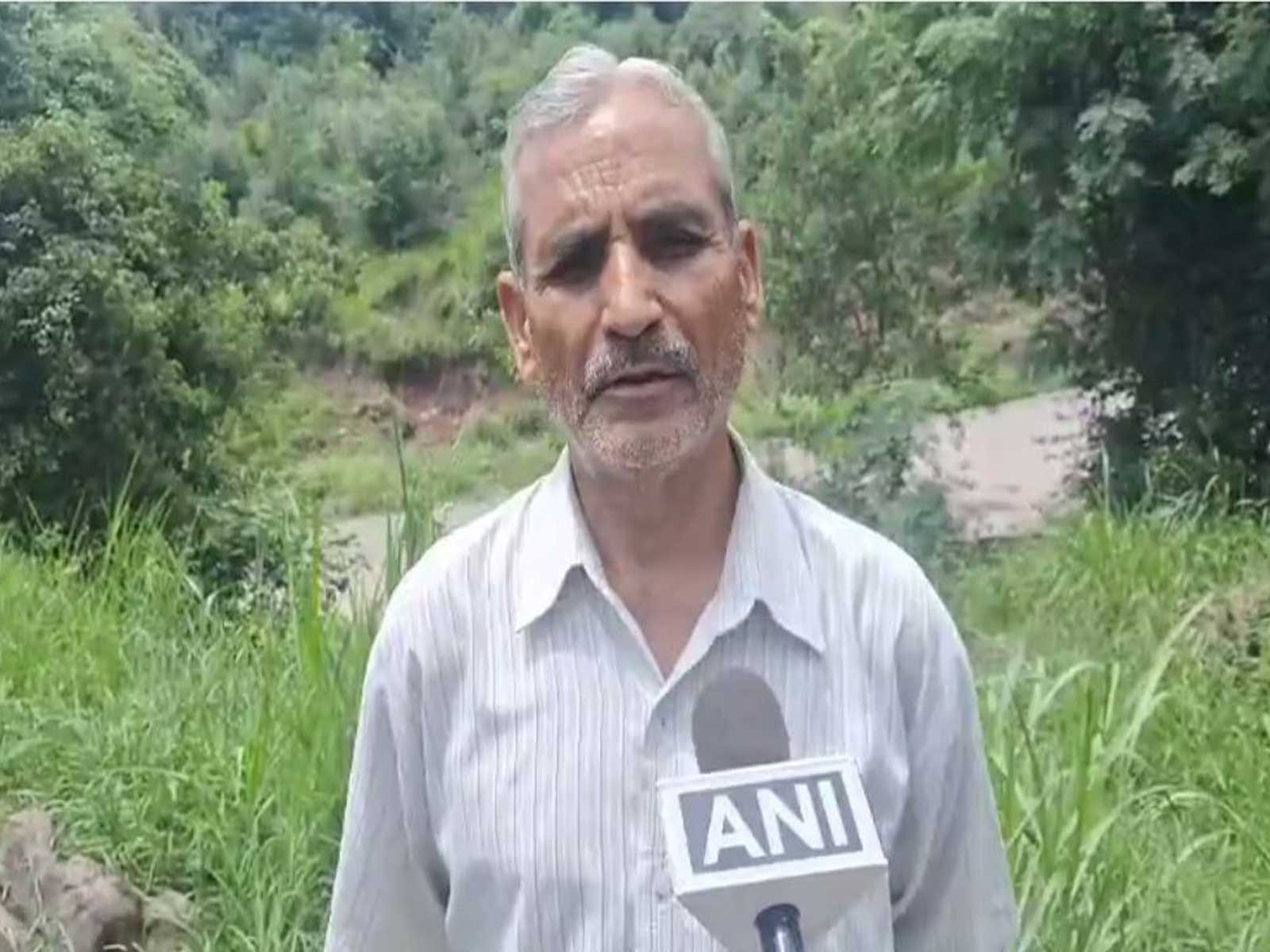 Flash floods triggered by heavy rainfall washes away crops and farmland in Rajouri, Jammu and Kashmir Flash floods triggered by heavy rainfall washes away crops and farmland in Rajouri, Jammu and Kashmir