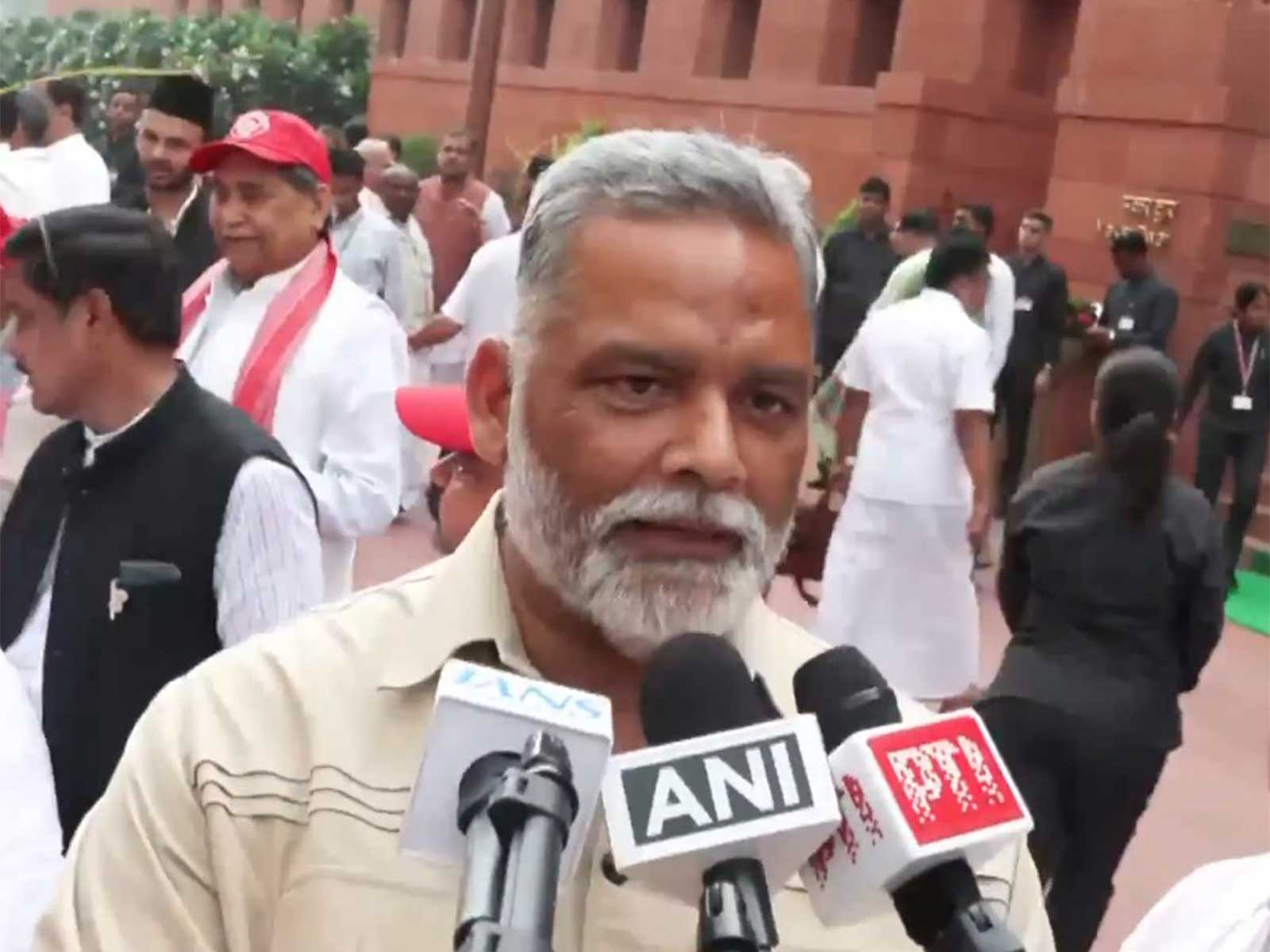 Independent MP Pappu Yadav (Photo/ANI) Independent MP Pappu Yadav (Photo/ANI)