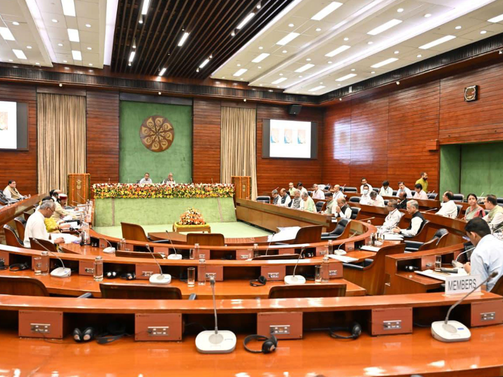 Union Environment Minister Bhupender Yadav chairs Parliamentary Consultative Committee of the Ministry of Environment, Forest and Climate Change (Photo/@byadavbjp)