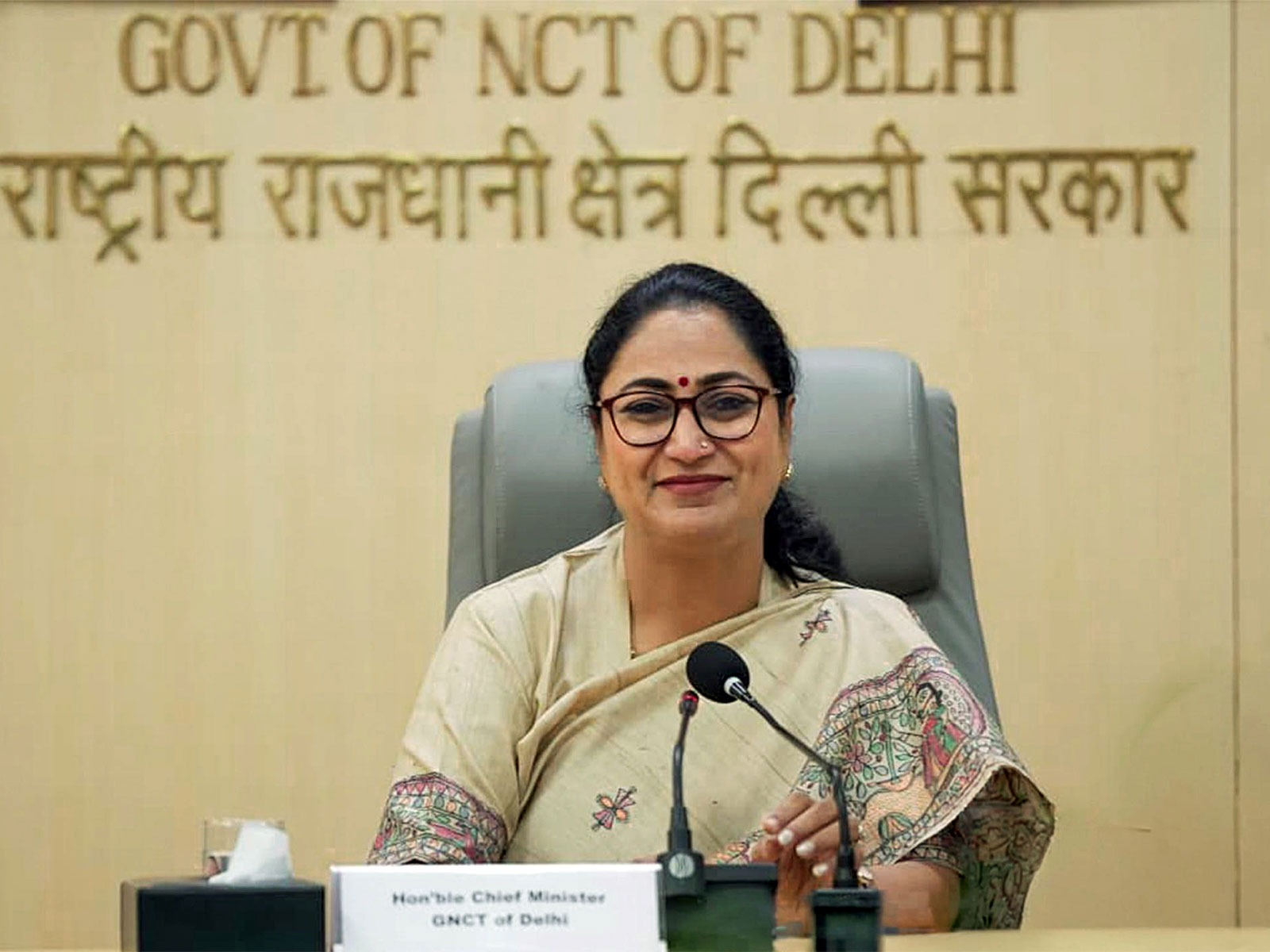 Delhi Chief Minister Rekha Gupta (PhotoANI)