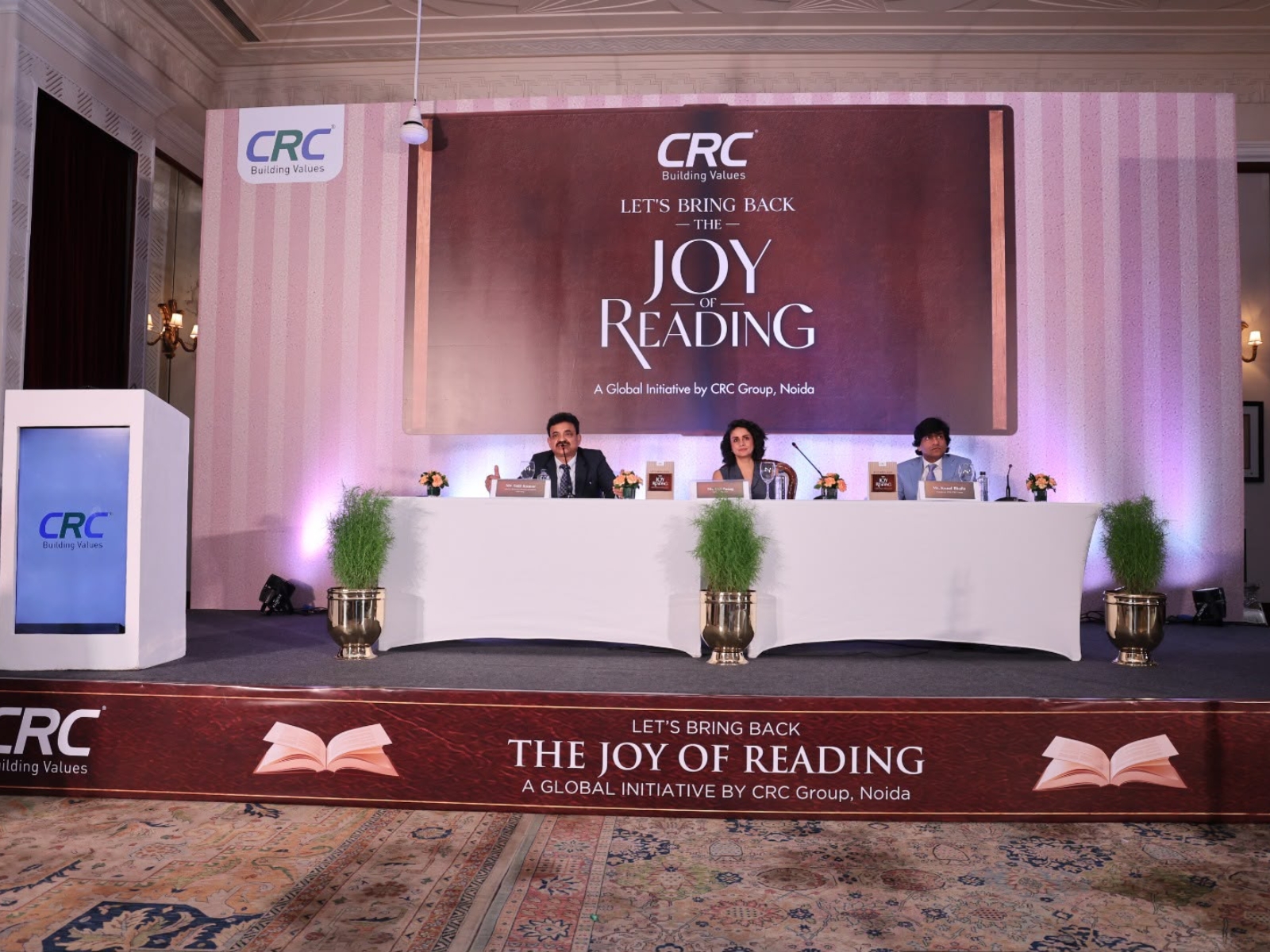 CRC Group Launches 'Let's Bring Back THE JOY OF READING’, a Global CSR Initiative to Inspire a Culture of Reading