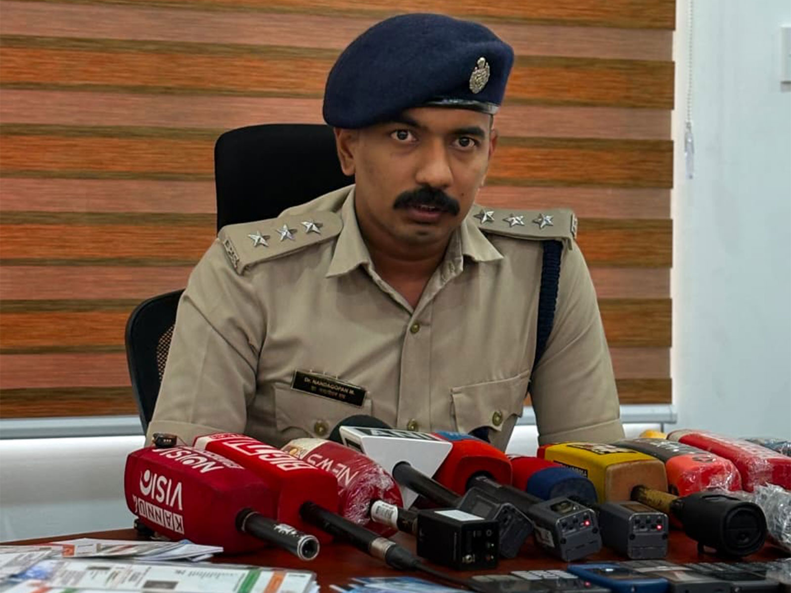 Inspector General of Police, Central Range, Odisha, Satyajit Naik (Photo: ANI) Inspector General of Police, Central Range, Odisha, Satyajit Naik (Photo: ANI)