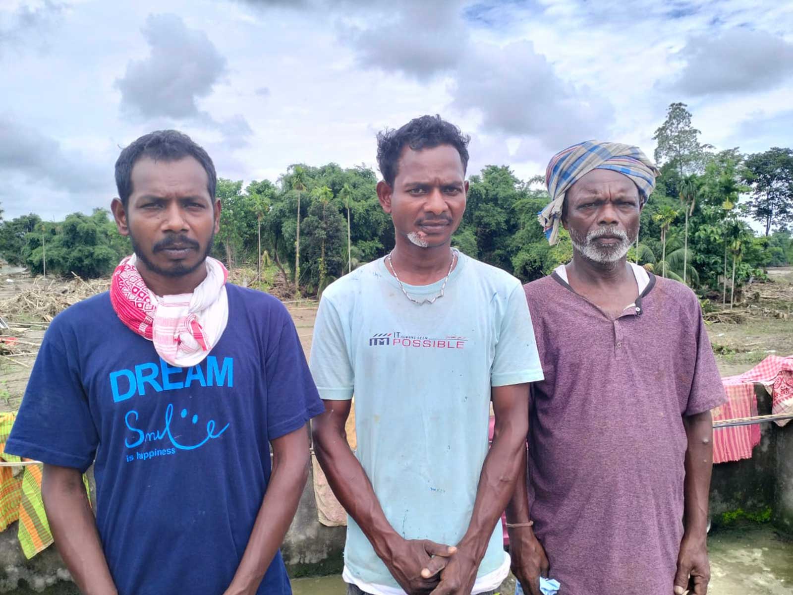 Devaram Panikar, Rajen Panikar and Sibeswar Karmakar (Photo/ANI)