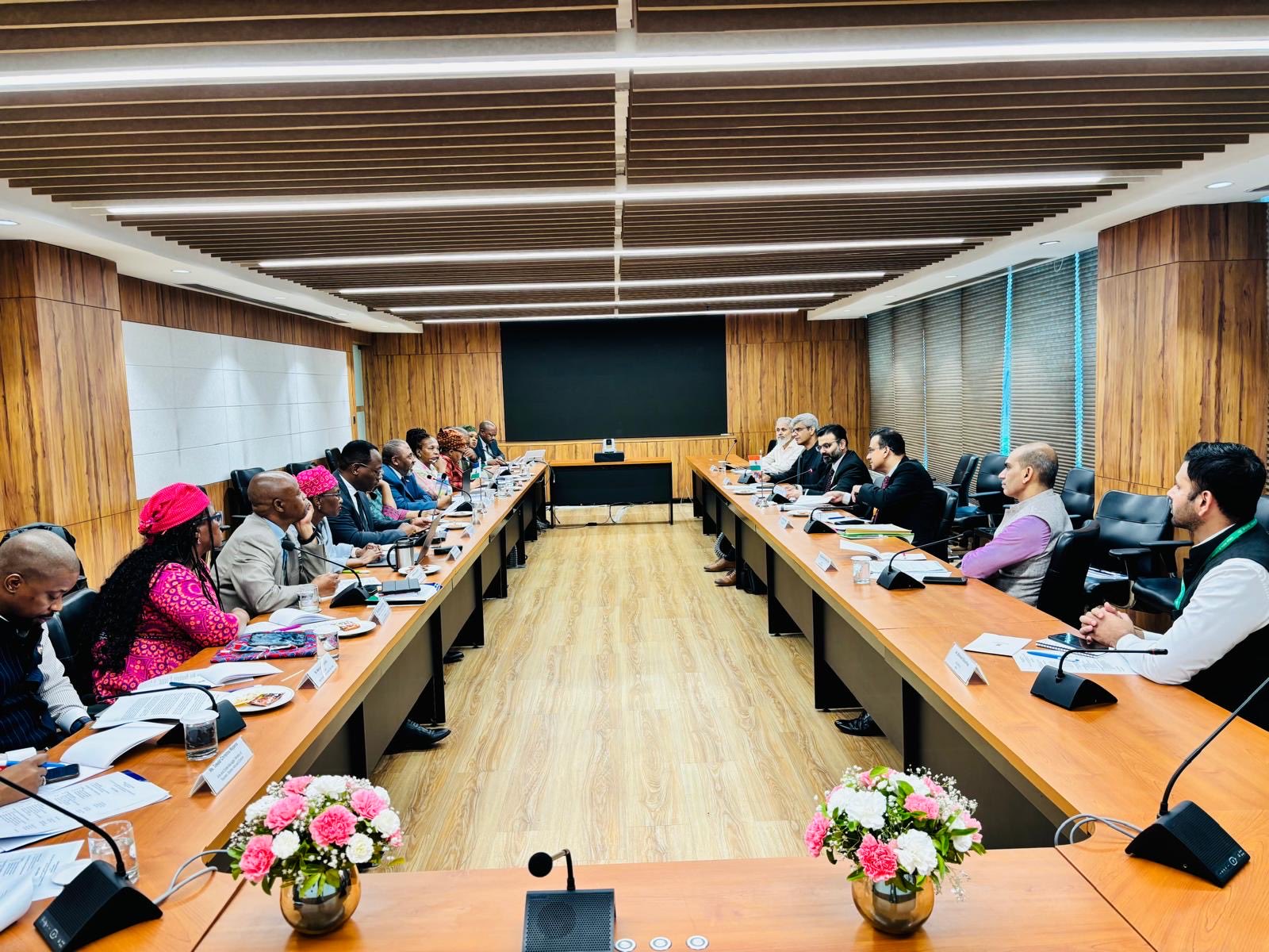 Officials from India and Lesotho during the 6th Joint Bilateral Commission for Cooperation (JBCC) meeting in New Delhi (Photo: X/@MEAIndia) Officials from India and Lesotho during the 6th Joint Bilateral Commission for Cooperation (JBCC) meeting in New Delhi (Photo: X/@MEAIndia)
