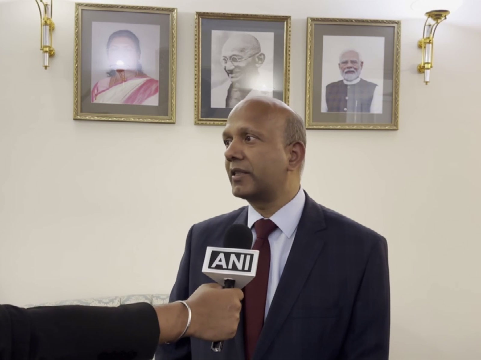 India’s Ambassador to Russia Vinay Kumar (Photo/ANI)