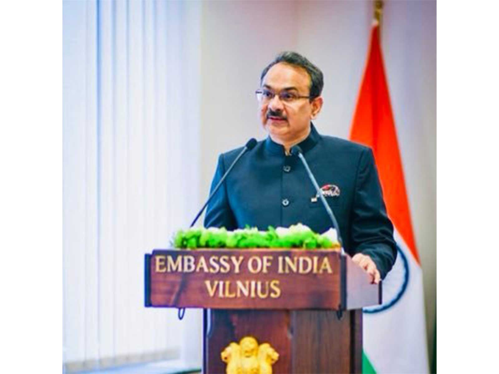 Ambassador Devesh Uttam (Photo/X@uttamdev) Ambassador Devesh Uttam (Photo/X@uttamdev)